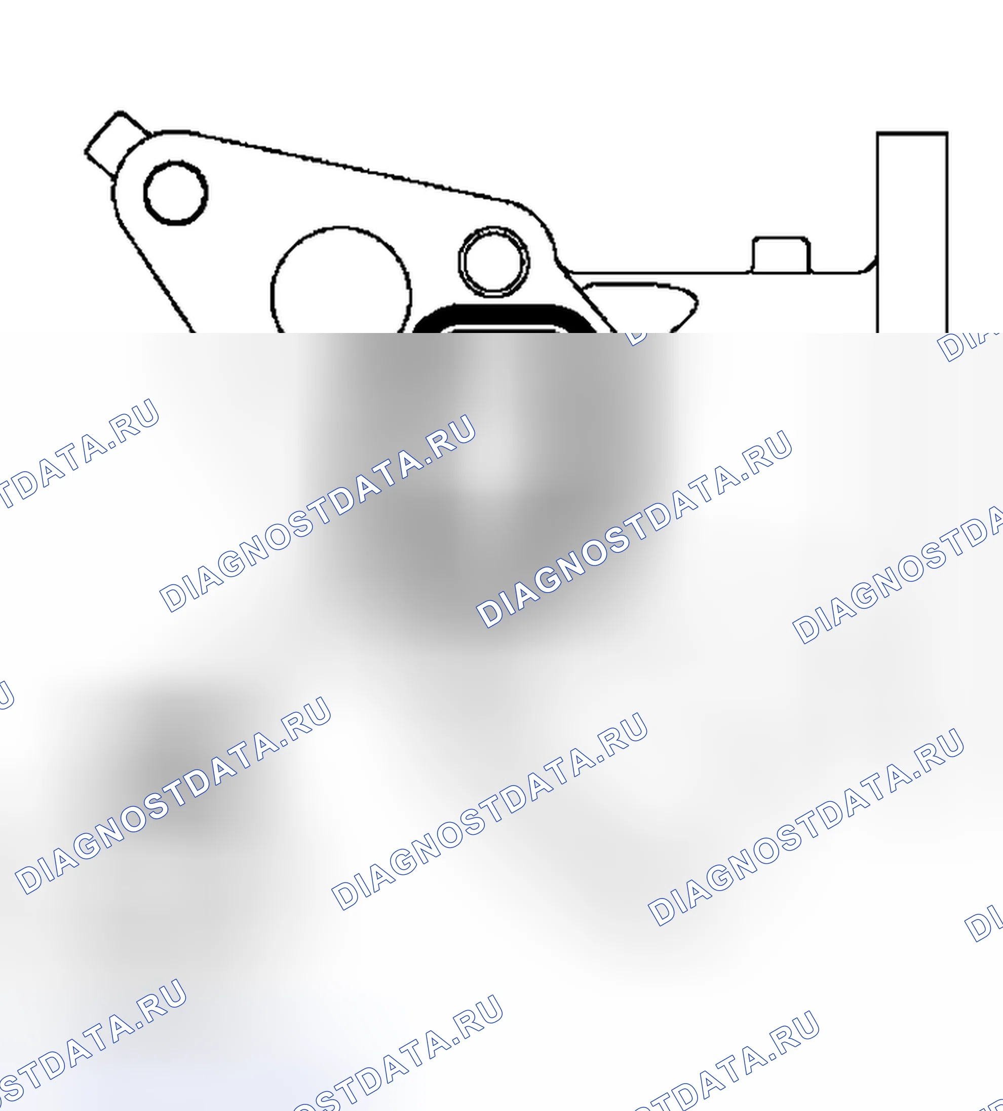 Рис. 301: > > E < < МОНТАЖ КОРПУСА ТЕРМОСТАТА. Mitsubishi Outlander I