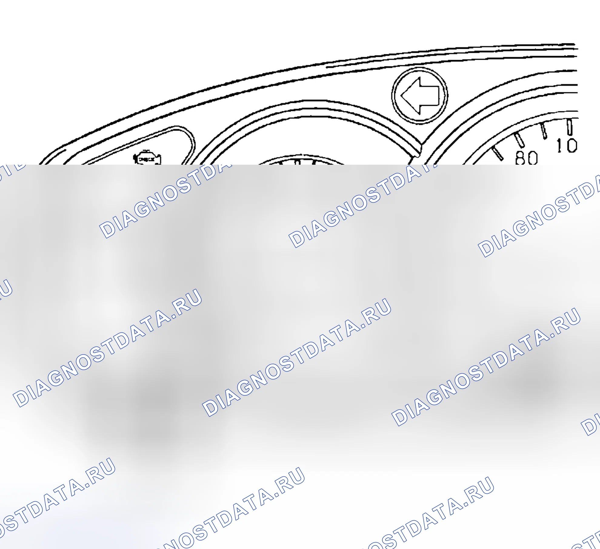 Рис. 7: Предупреждающая лампа. Geely Preface I