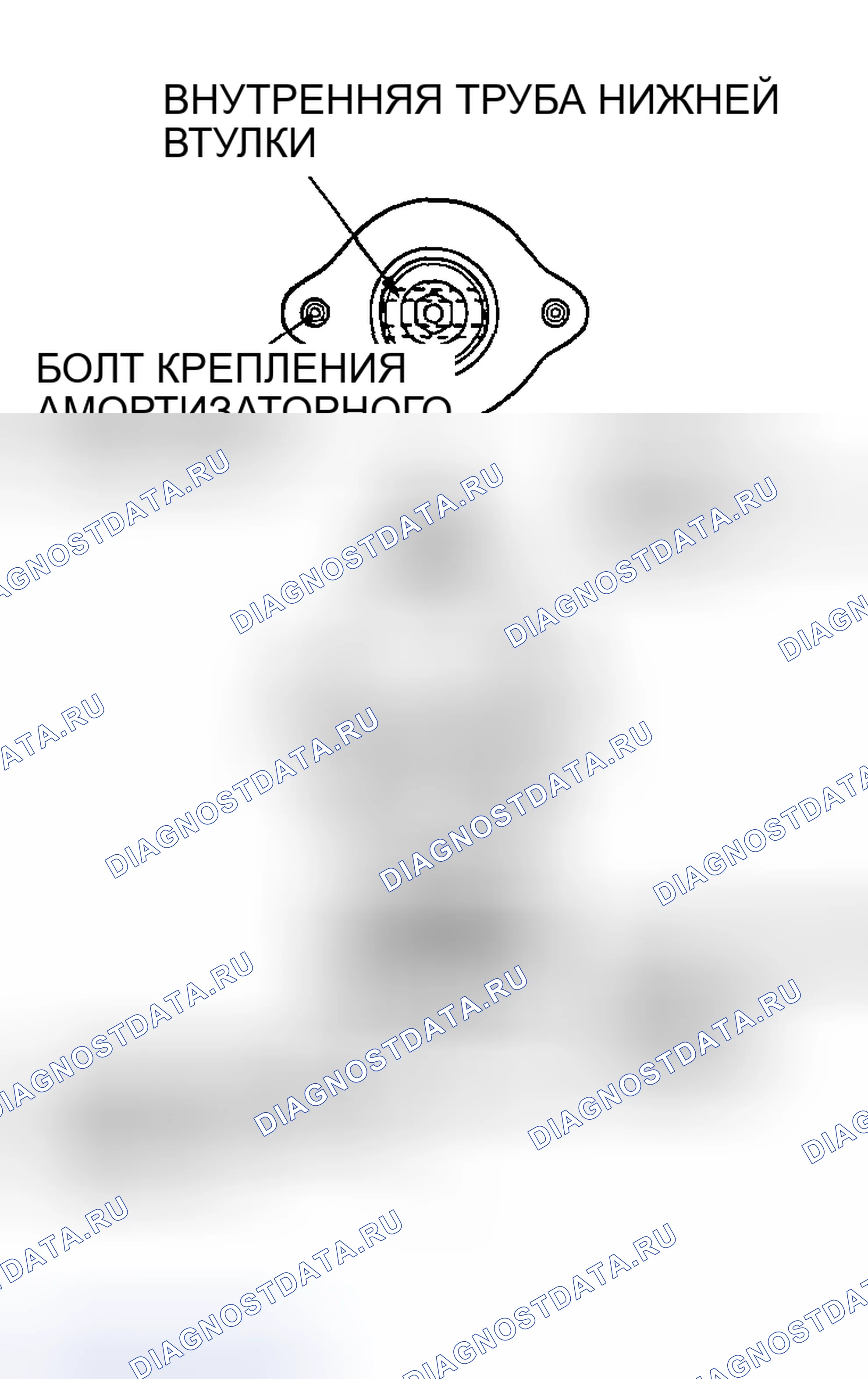 Рис. 112: >> C <<МОНТАЖ ИЗОЛЯТОРА АМОРТИЗАТОРА. Mazda MX-5 NA