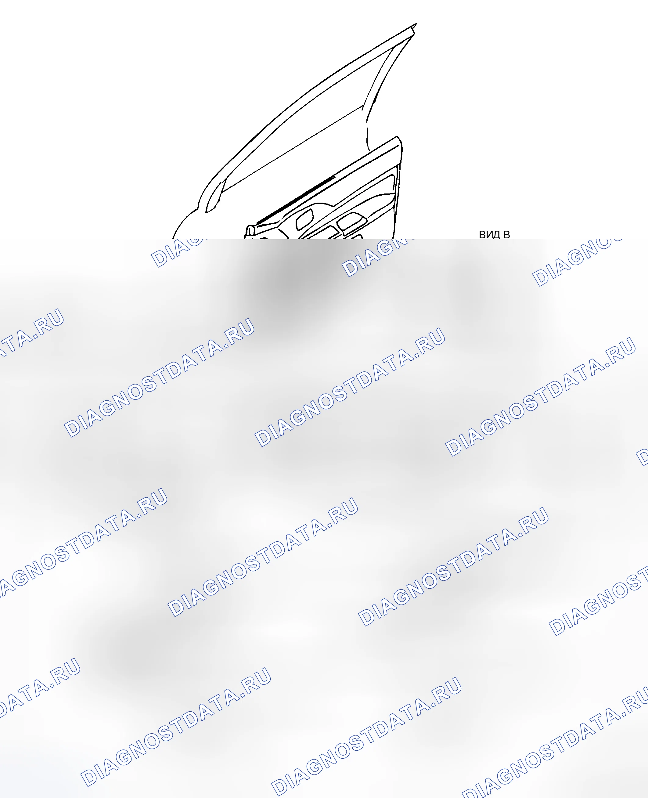 Рис. 93: ПОЛОЖЕНИЯ ЗАЖИМОВ И ЗАХВАТОВ. Mitsubishi Lancer Evolution IX