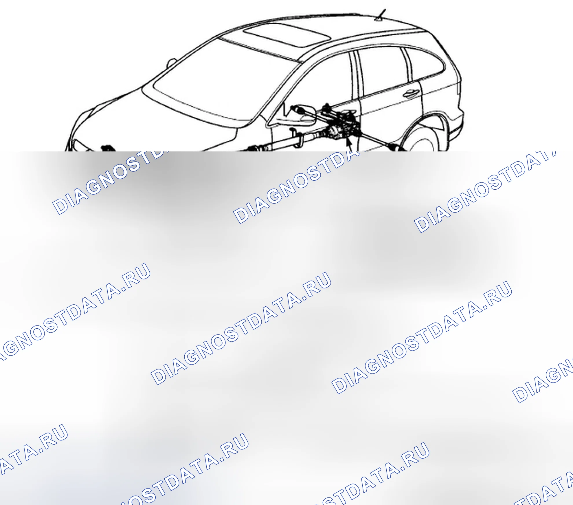 Рис. 57: Схема. Honda CR-V III рестайлинг