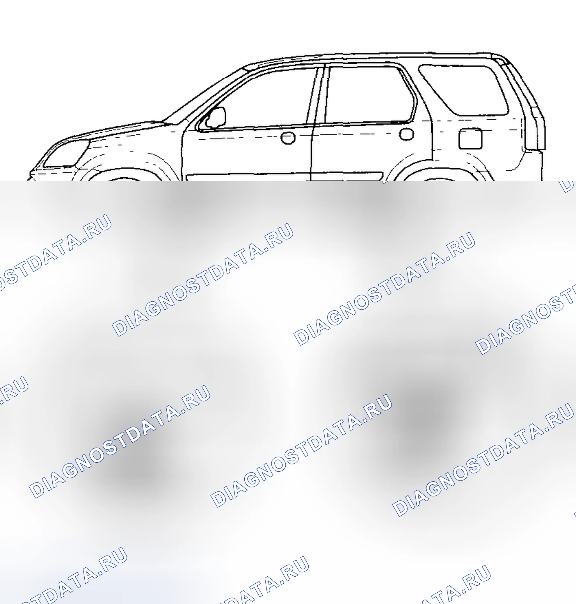 Рис. 65: Запуск и ускорение на передачах переднего хода (режим 4WD). Honda CR-V II рестайлинг