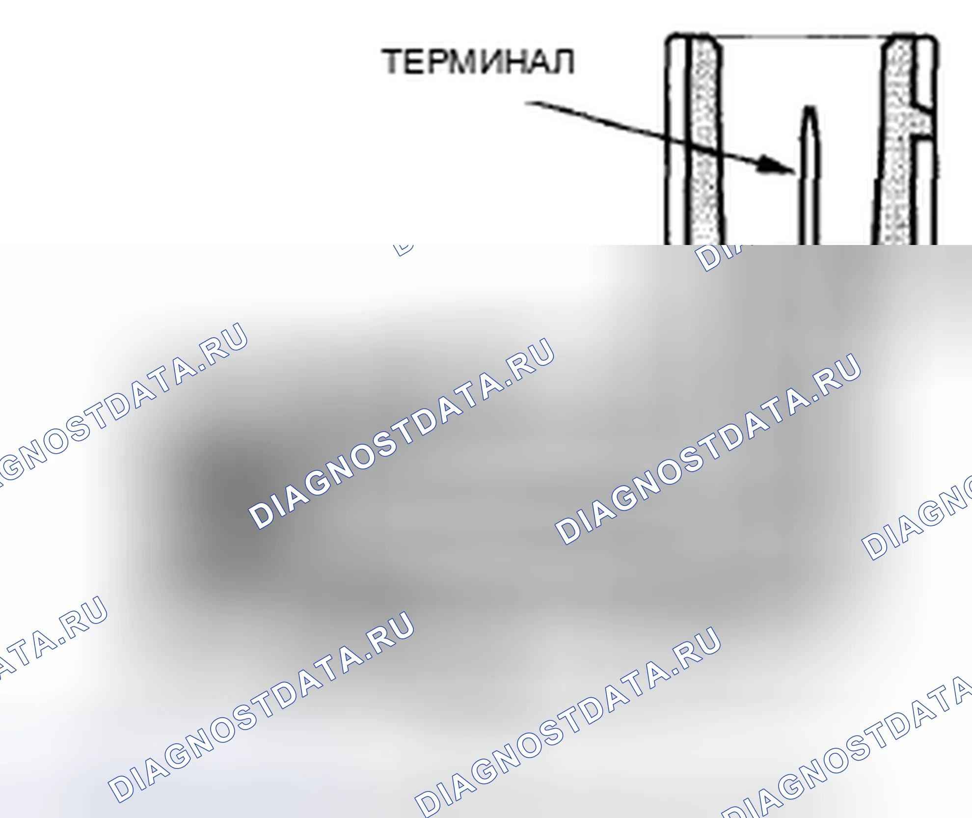 Рис. 113: Идентификация датчика скорости выходного вала (промежуточный вал) (M / T). Acura CSX I
