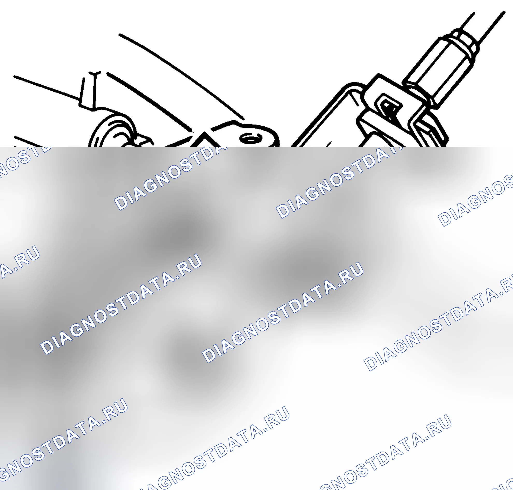 Рис. 2112: Проверка / регулировка шкива и троса дроссельной заслонки. Volvo C70 I