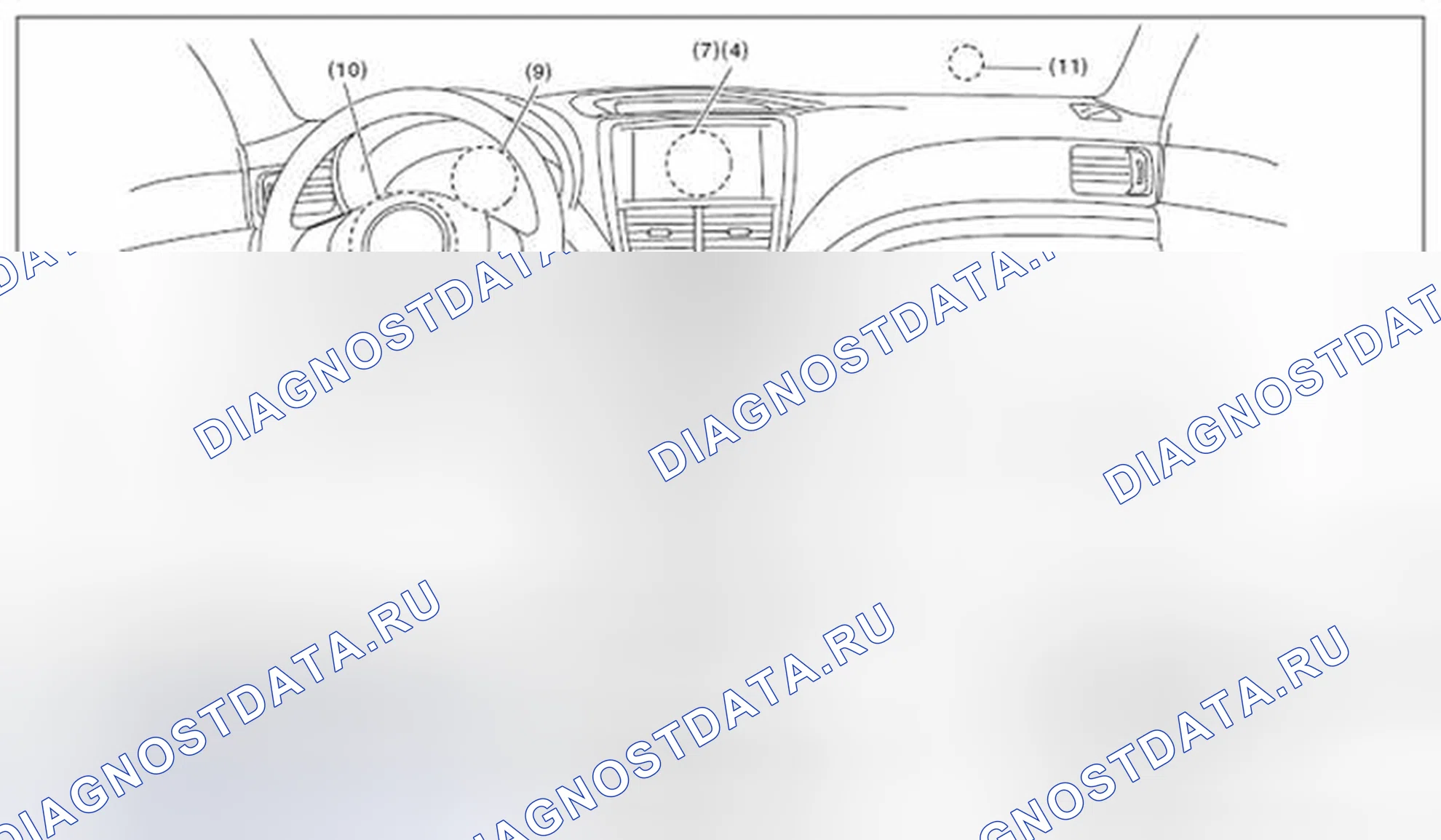 Рис. 73: РАСПОЛОЖЕНИЕ. Subaru Impreza GK