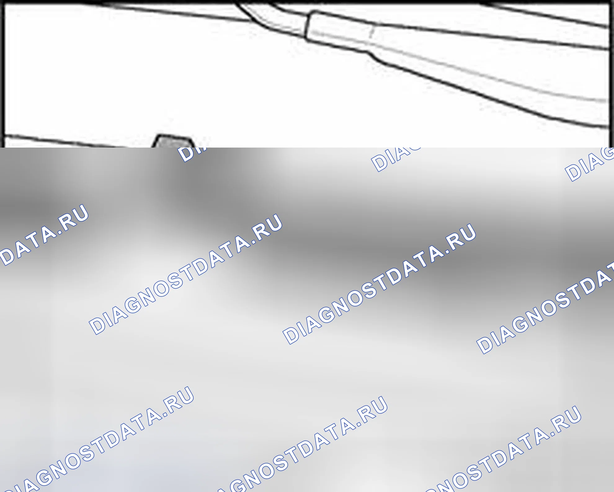 Рис. 137: Струи Spay, регулировка. Audi TT 8N рестайлинг