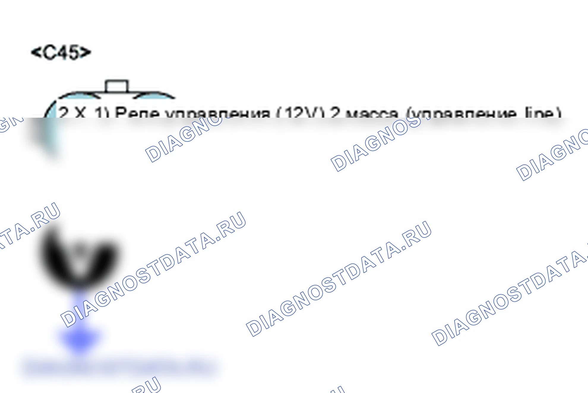 P0271: Цилиндр 4 инжекторная схема высокого входа. Hyundai Accent LC