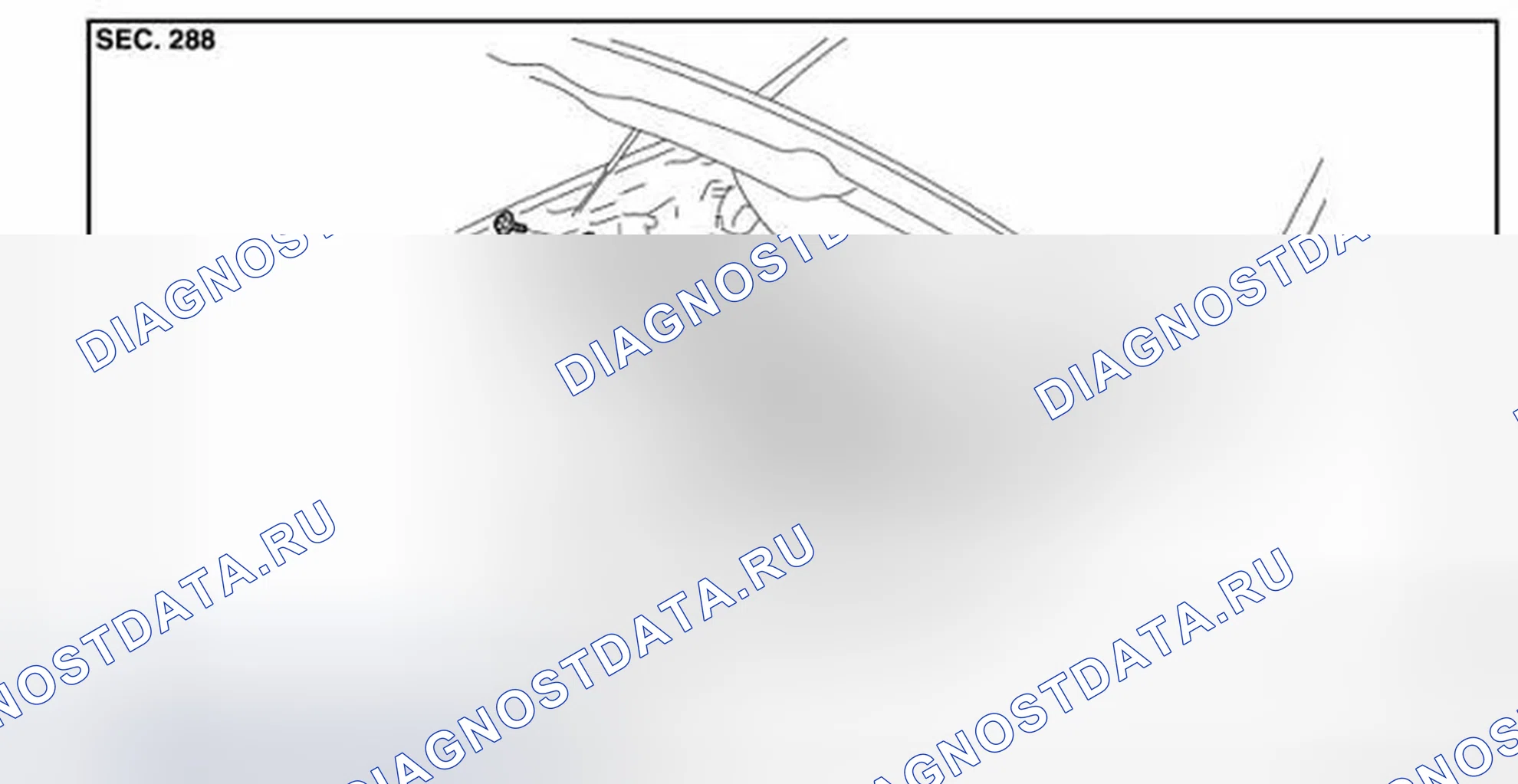 Рис. 115: ВИД СО СНЯТИЕМ. Infiniti Q60 I