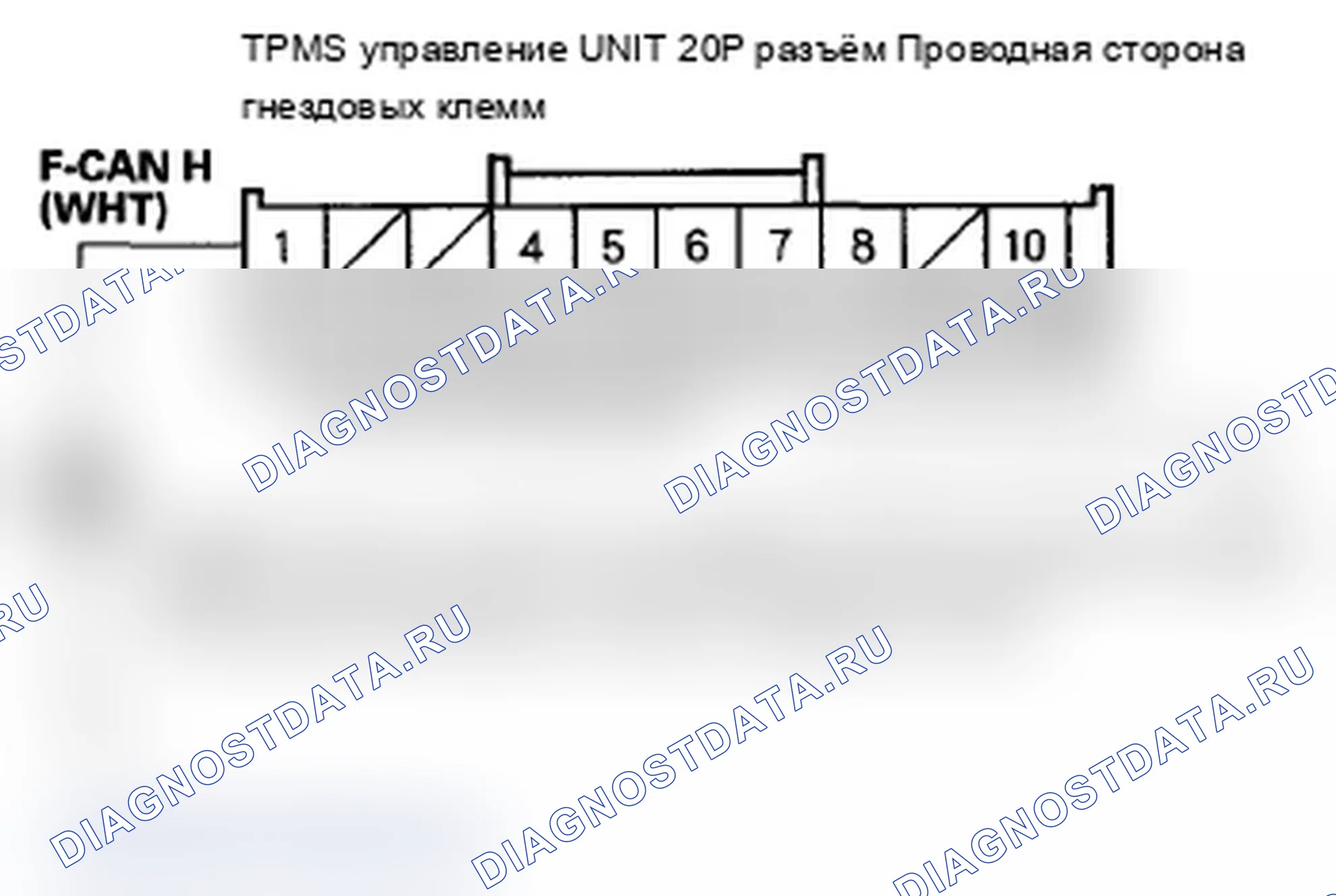 Рис. 17: B1173 расшифровка кода ошибки: Модуль управления датчиком потерял связь с блоком управления TPMS (сообщение TPMS). Acura RDX I рестайлинг