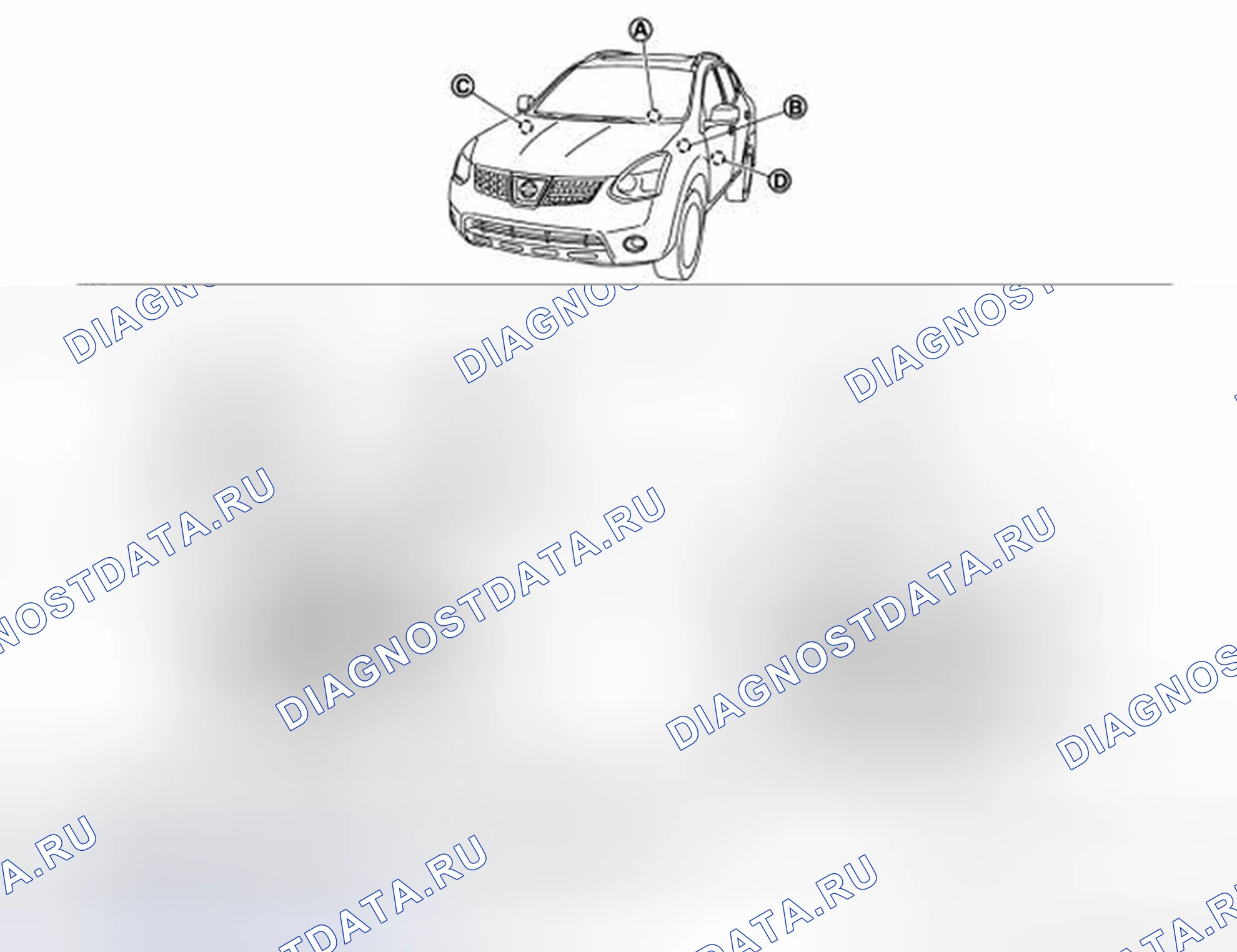 Рис. 11: Расположение компонентов. Honda Shuttle I
