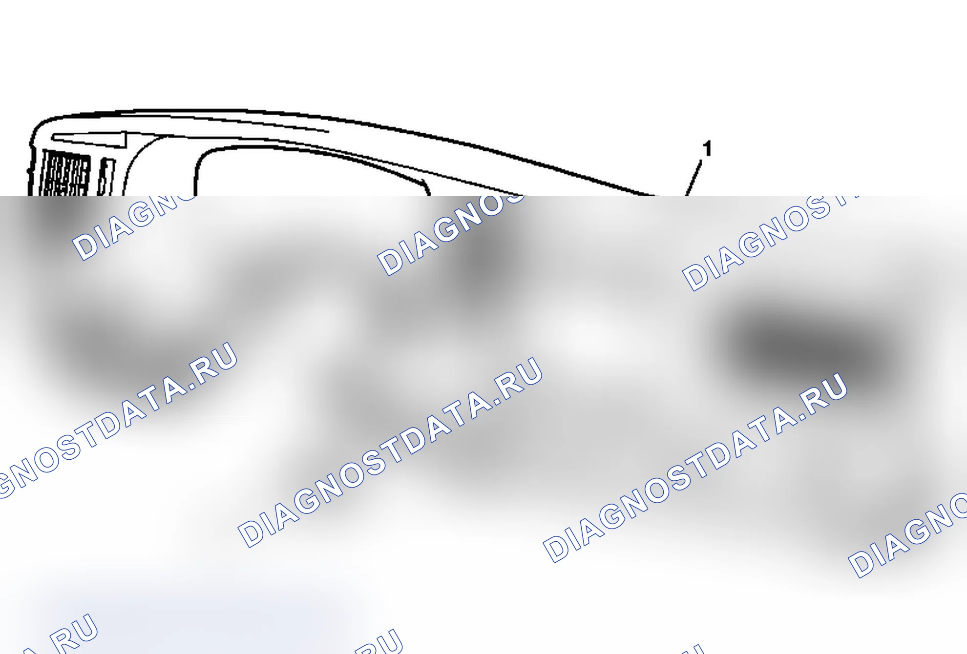 Рис. 5: Замена электронного переключателя управления тягой. Chevrolet Express G1500 