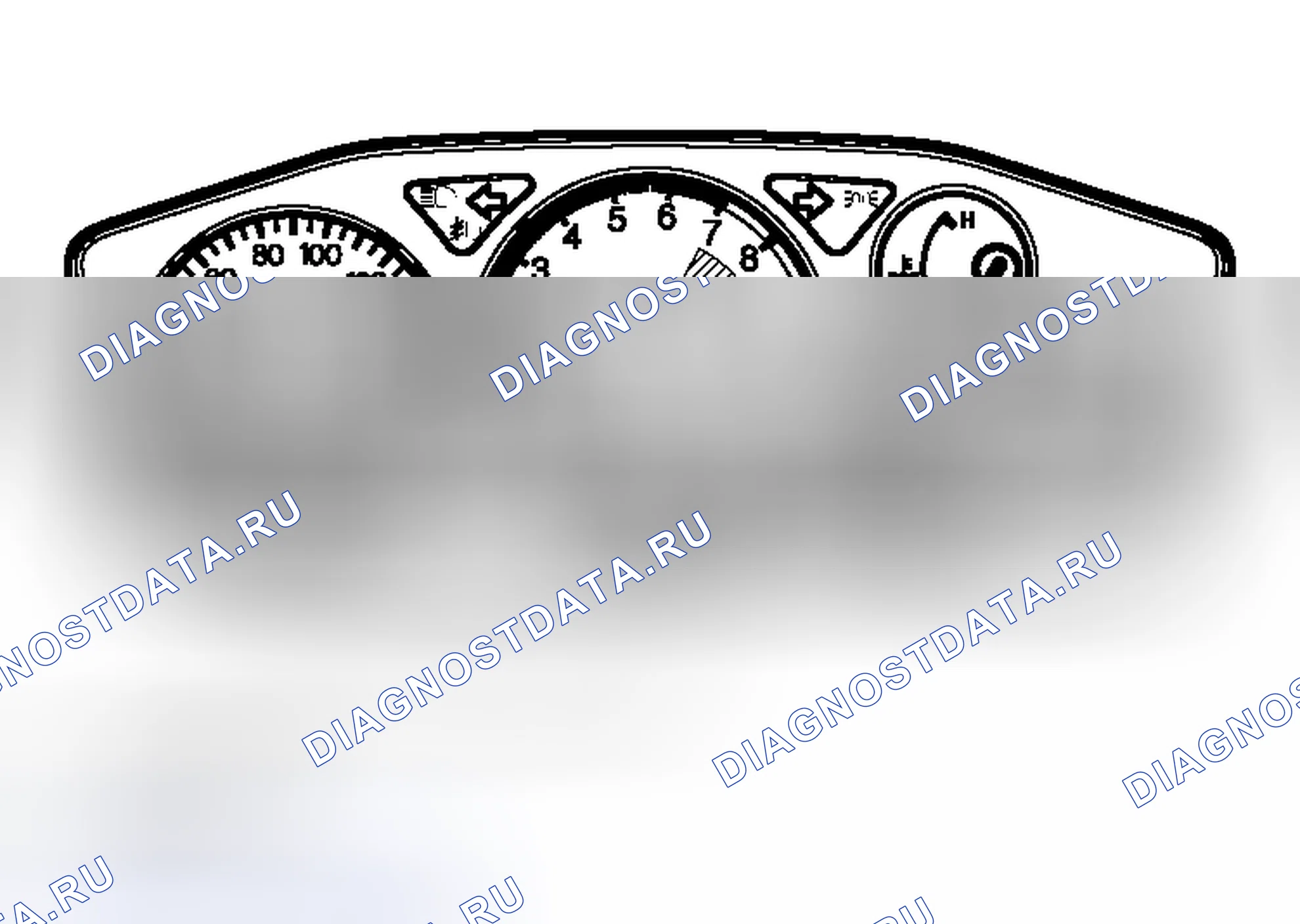 Рис. 174: ПРОВЕРКА СИГНАЛЬНОГО ОГНЯ SRS. Mitsubishi Lancer IX рестайлинг