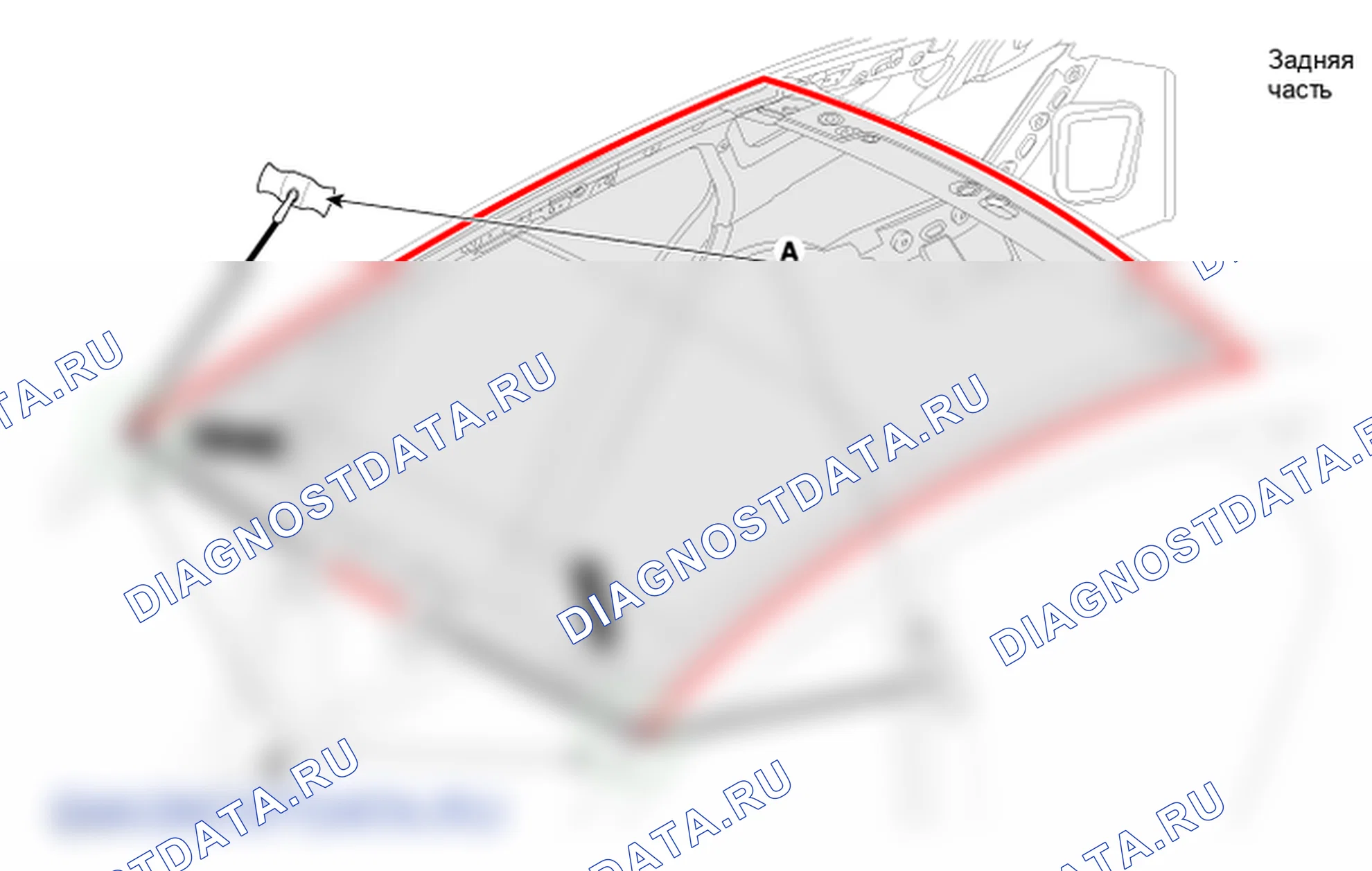 Снятие панорамного люка в сборе. Hyundai i20 GB