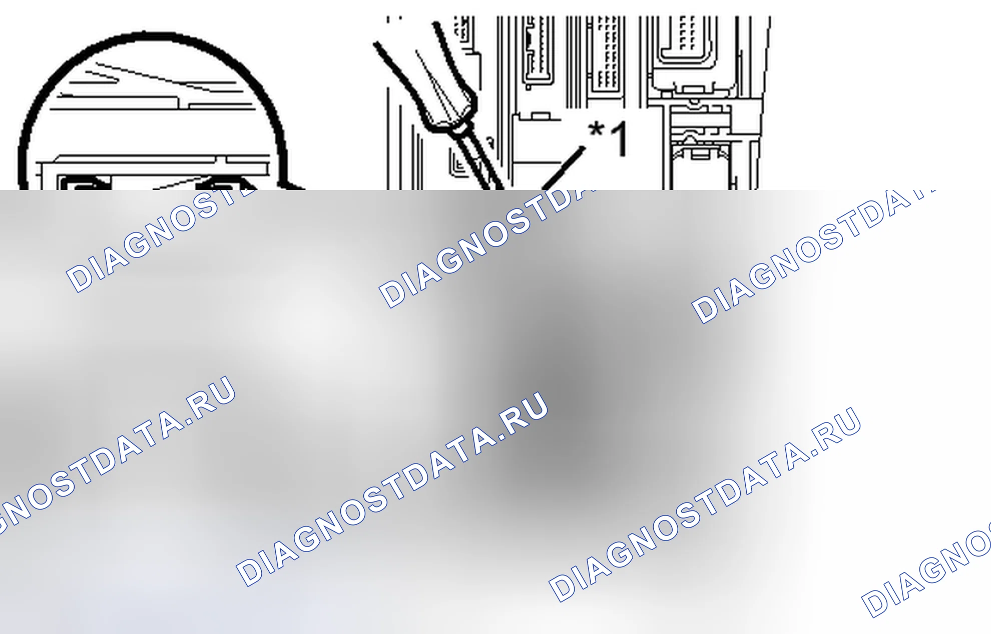 Рис. 4: ДЕМОНТАЖ. Toyota Sienna III