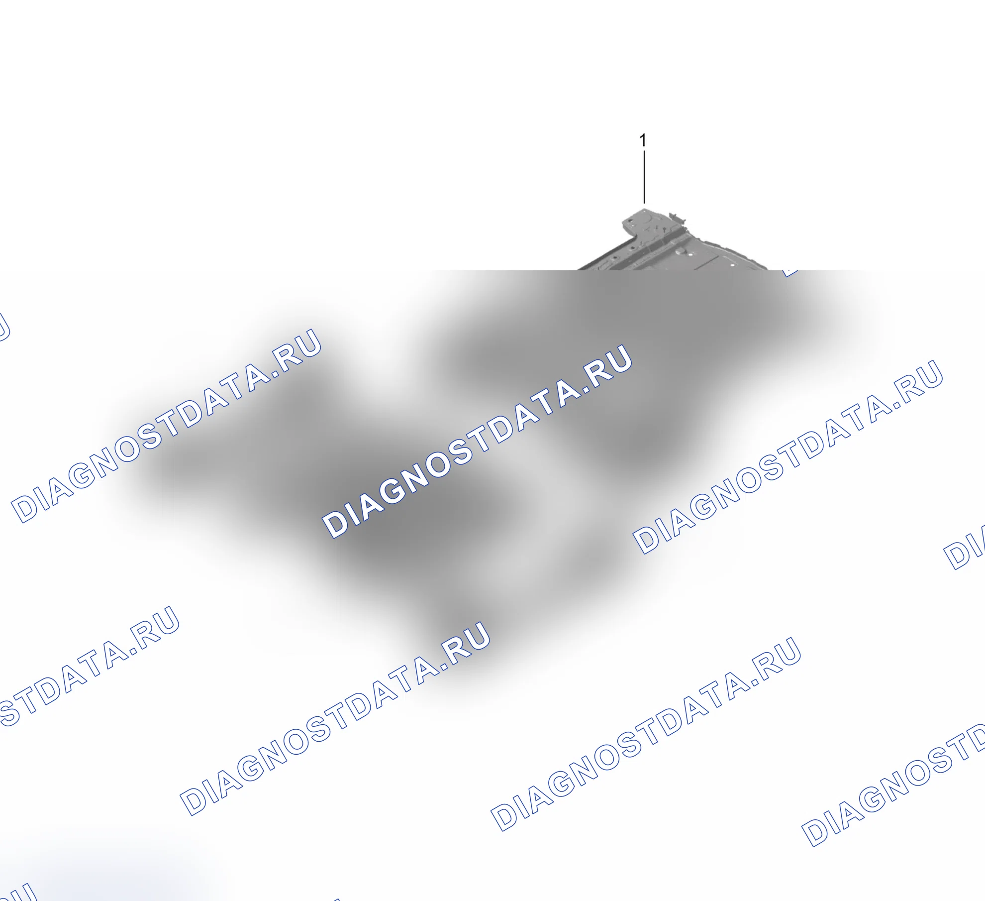 Панель пола — Haval Dagou-Big-Dog. Haval DaGou (Big Dog) II