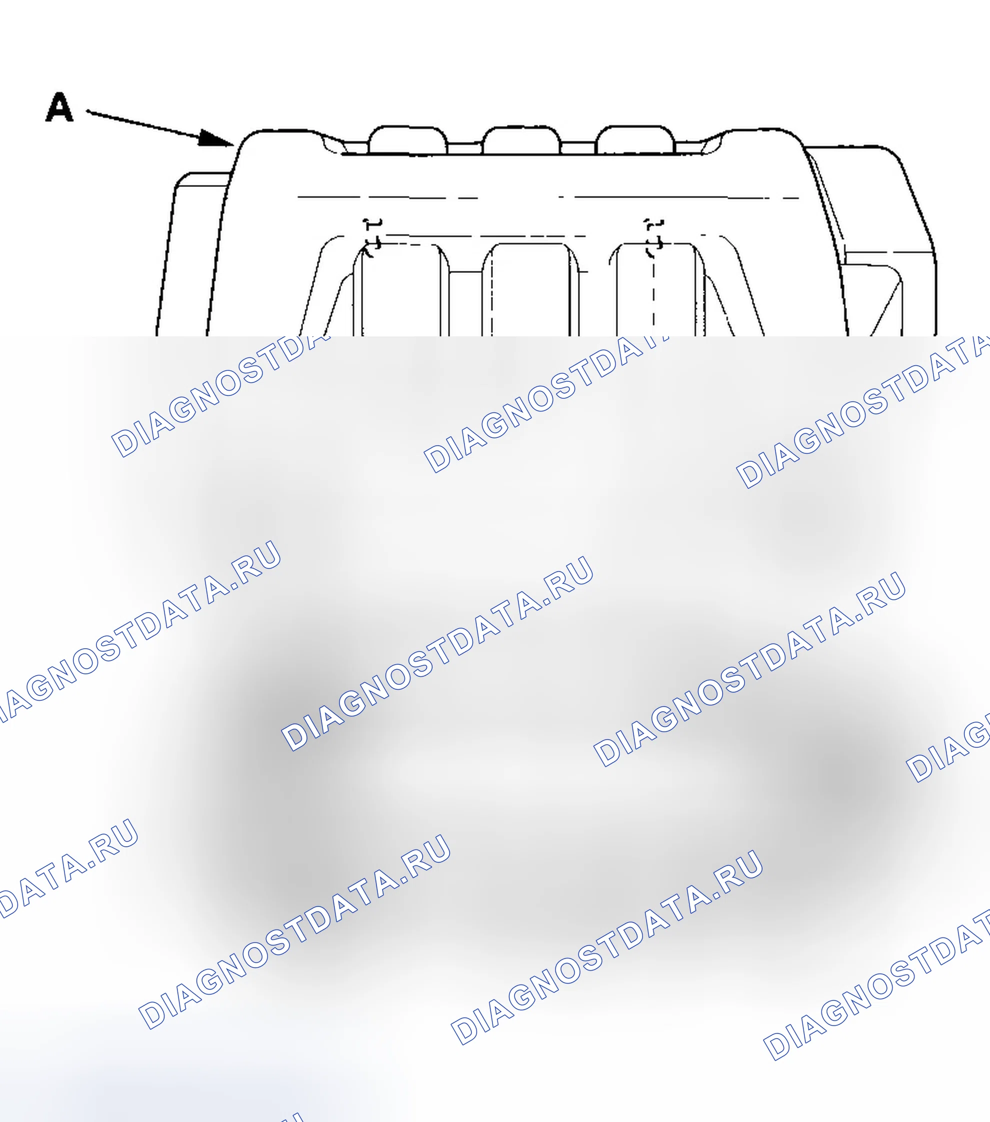 Рис. 5: Демонтаж/монтаж катушки зажигания. Honda Odyssey I