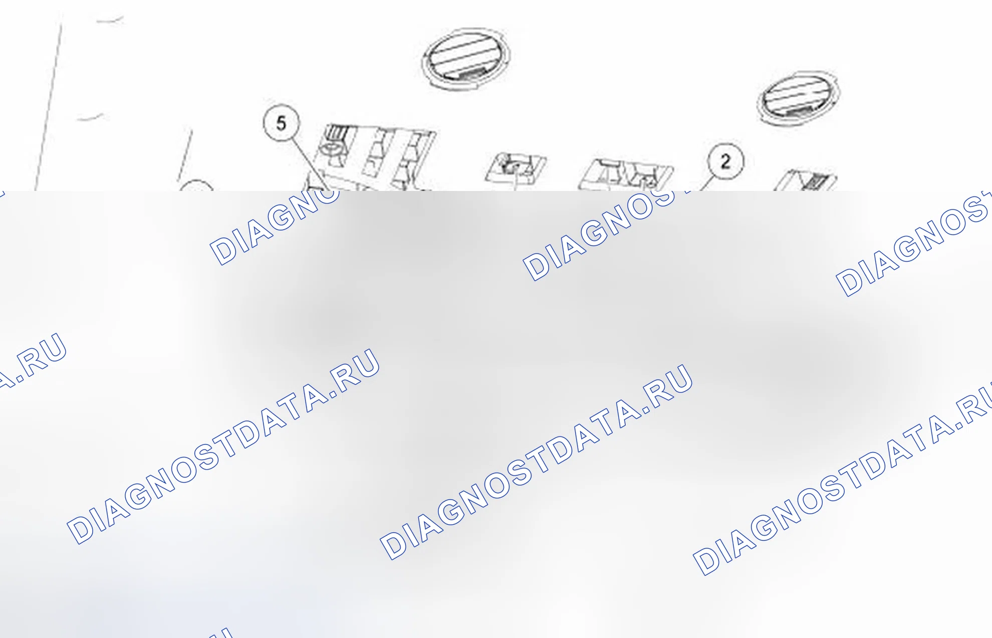 Рис. 101: Задний развлекательный модуль (RETM). Ford Expedition III