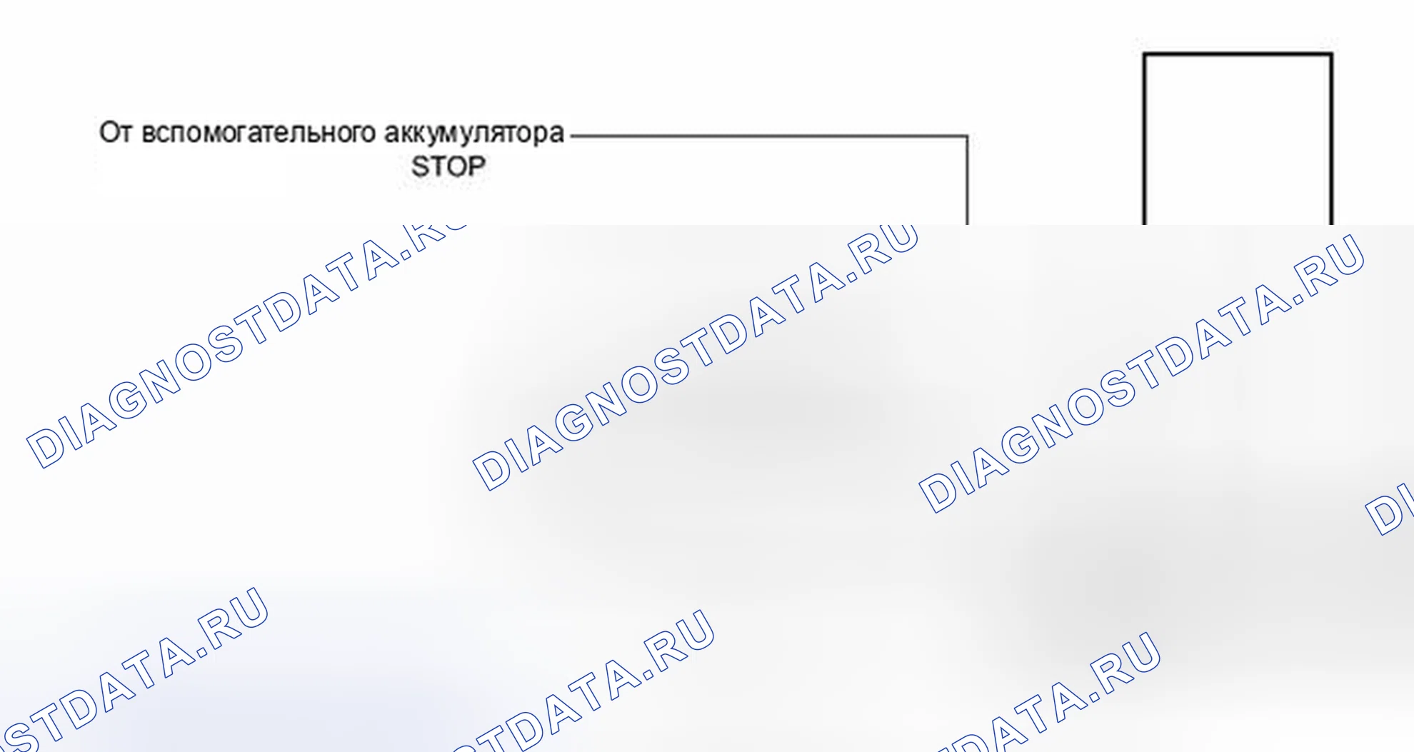 Рис. 10: электросхема. Toyota Avalon XX40