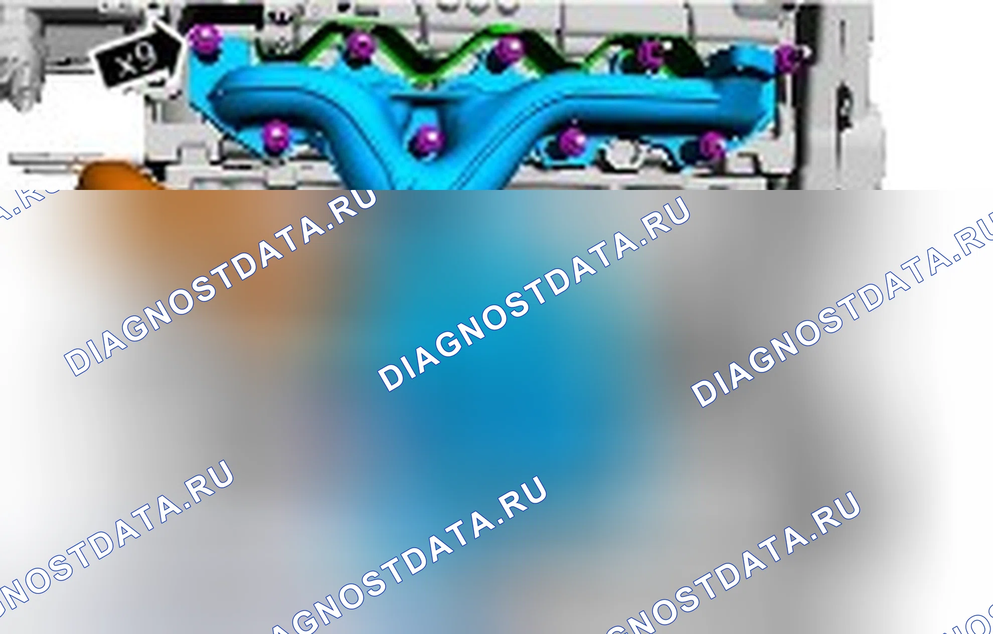 Как снять присоединяемые детали двигателя. Ford S-MAX I