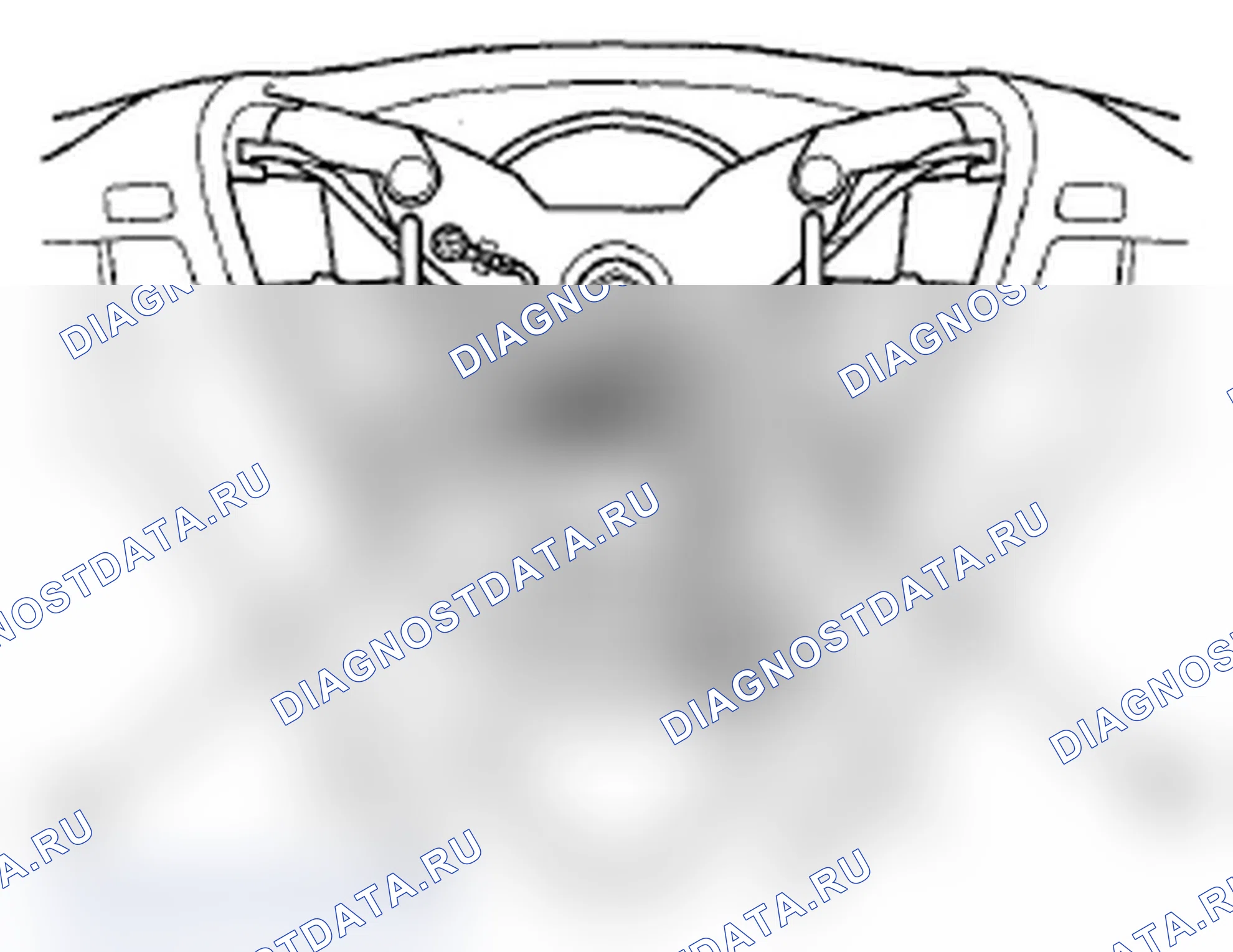 Рис. 274: Демонтаж. Acura MDX II рестайлинг