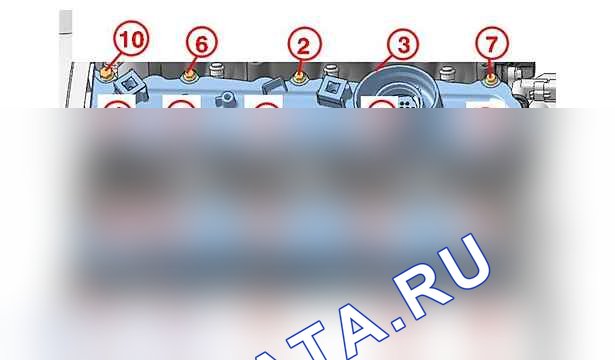 Снятие - установка: Распределительные валы — b1dl03gd. Peugeot 607 I рестайлинг