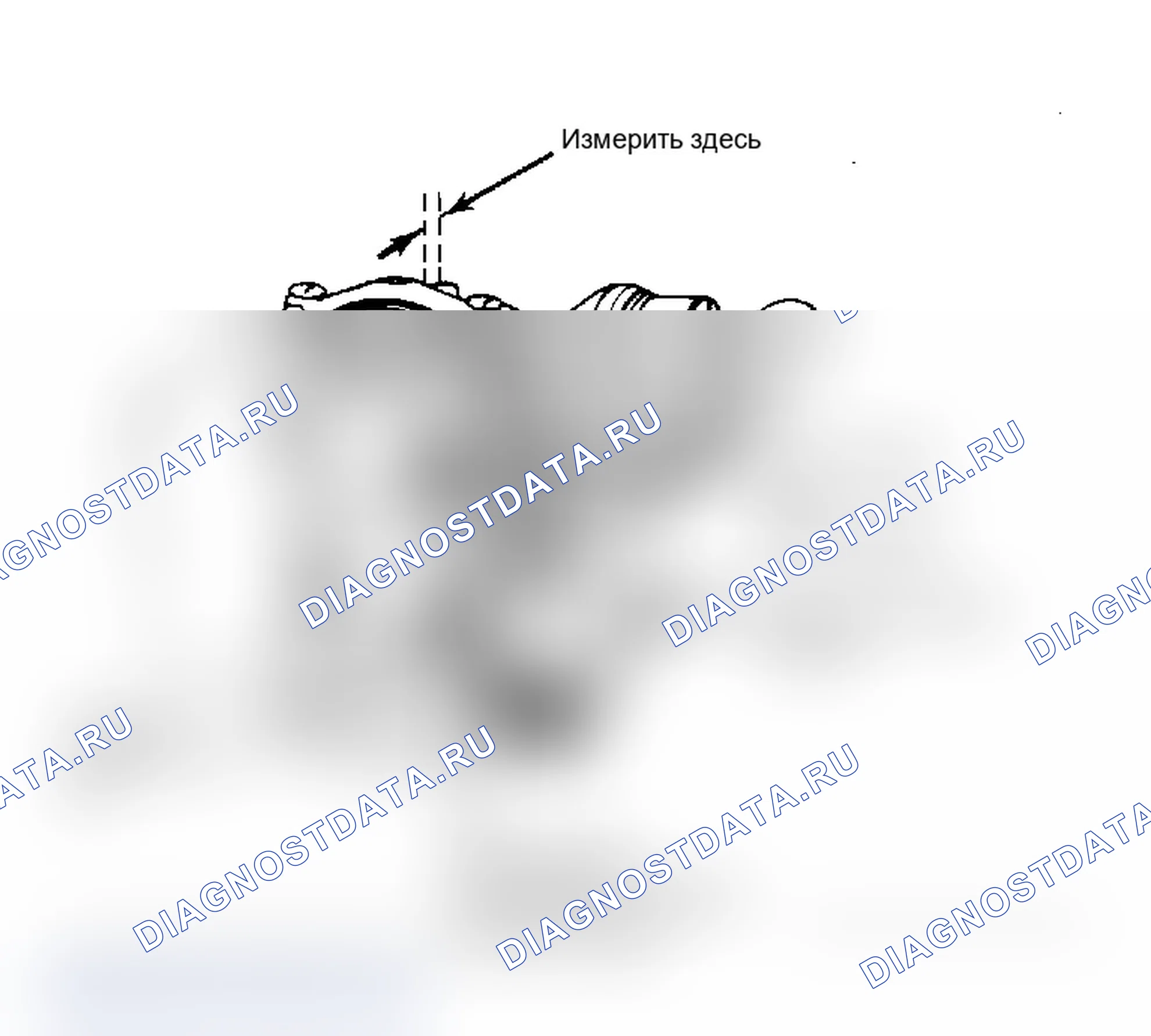 Рис. 16: ПОЛОЖЕНИЕ КУЛАЧКА БЫСТРОГО ХОЛОСТОГО ХОДА. Mercury Topaz I