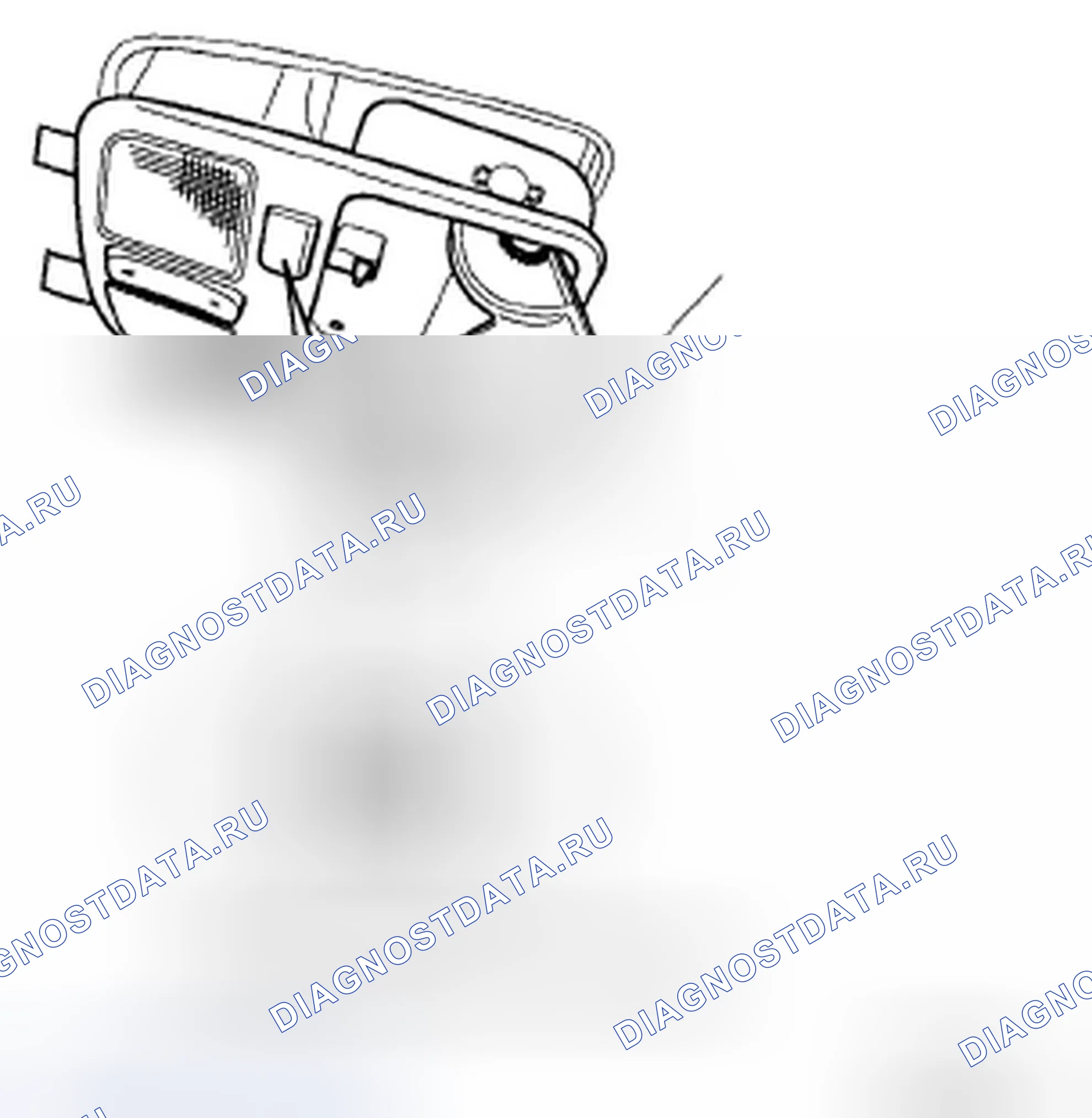 Рис. 12: ПРОВЕРКА внешних осветительных приборов. Hyundai Azera I