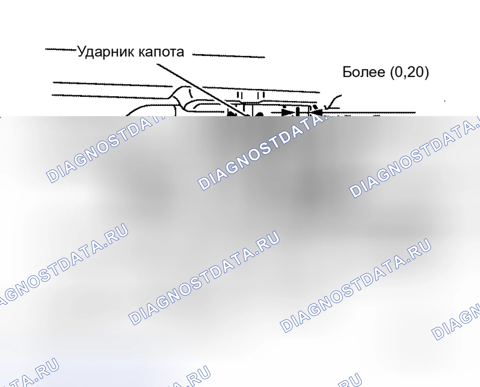 Рис. 47: РЕГУЛИРОВКА ЗАМКА КАПОТА. Honda Torneo I