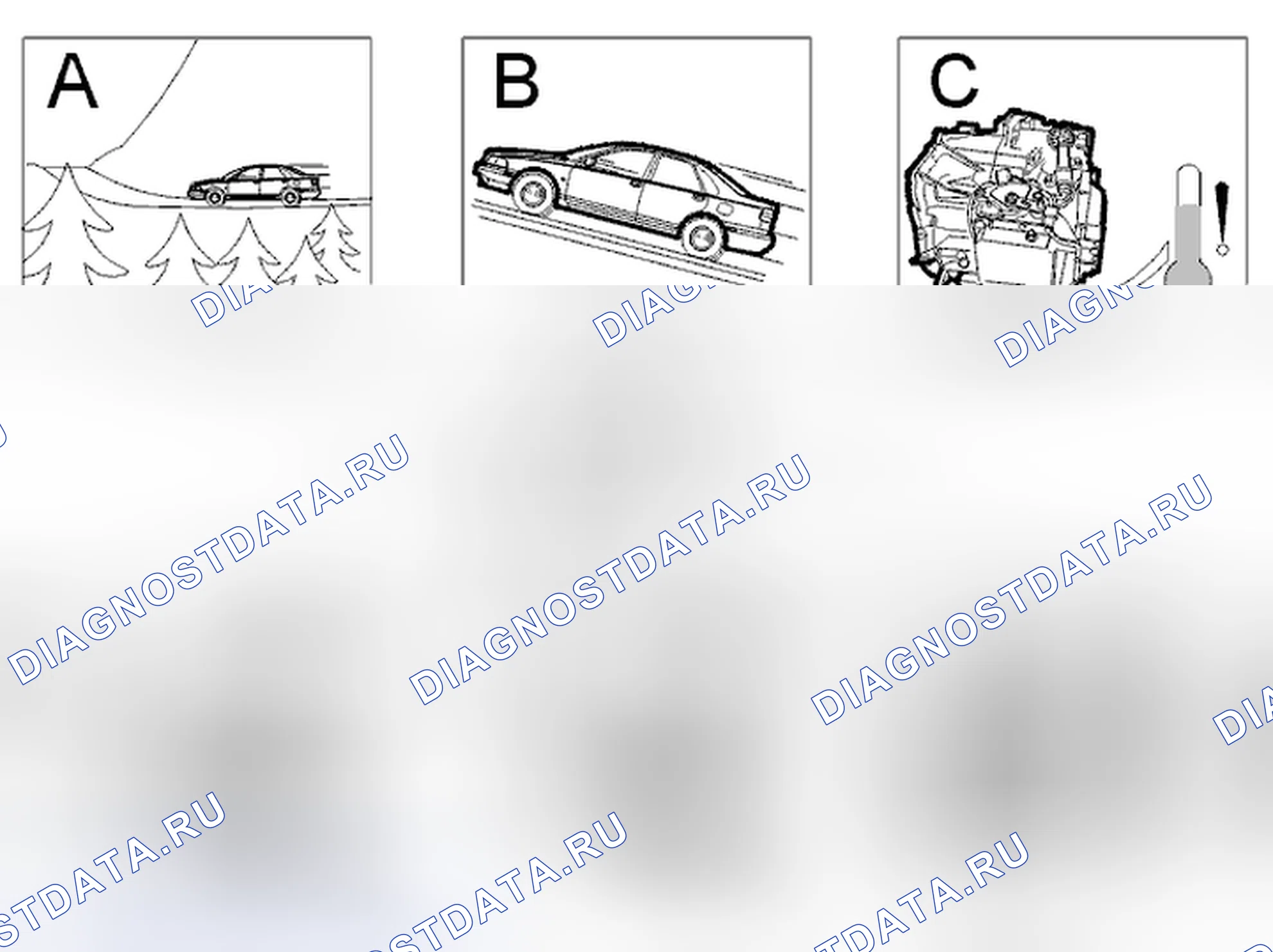 Рис. 399: Постоянные функции программы. Volvo V40 I рестайлинг
