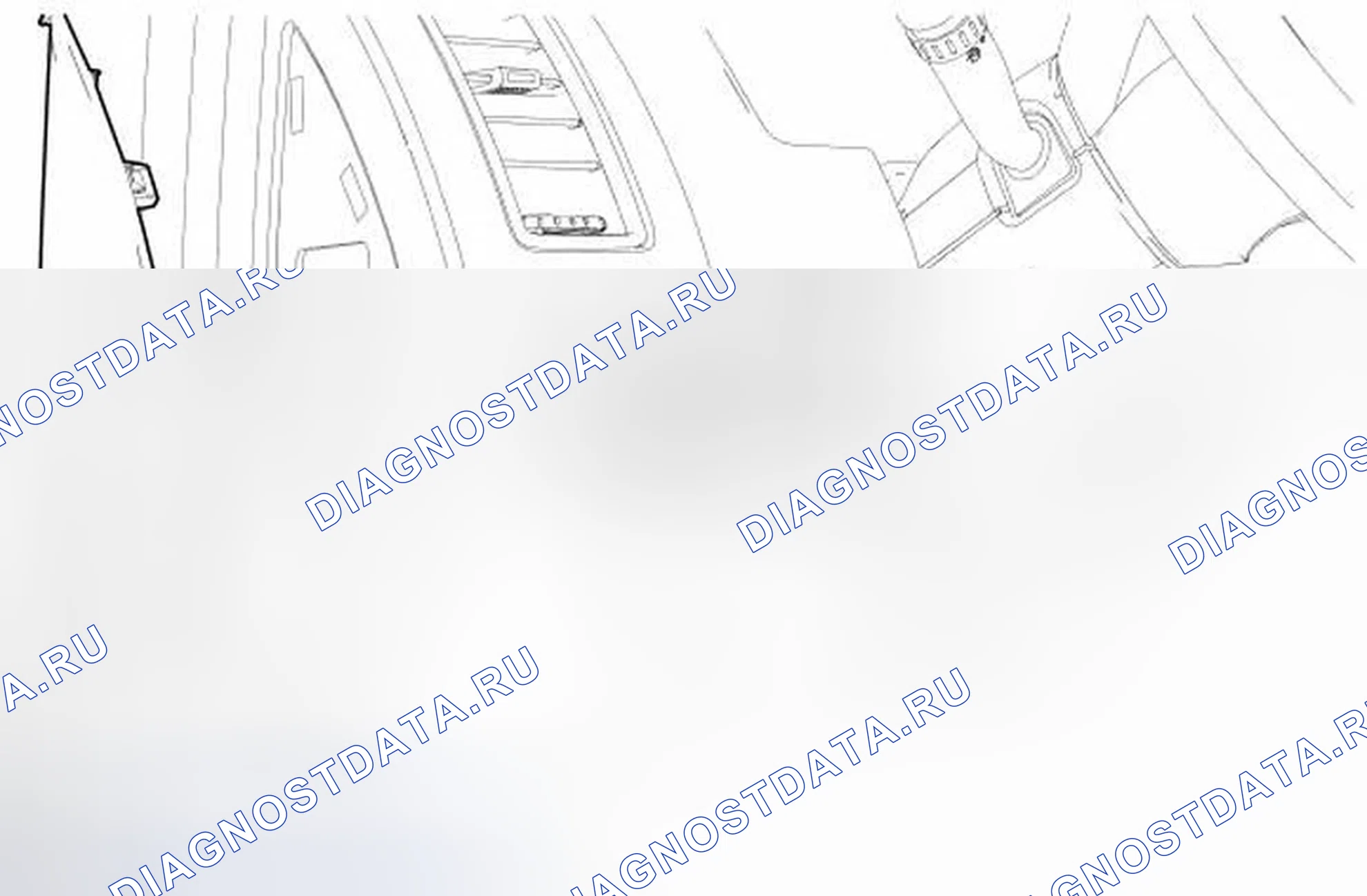 Рис. 100: Переключатель фар. Ford Edge I