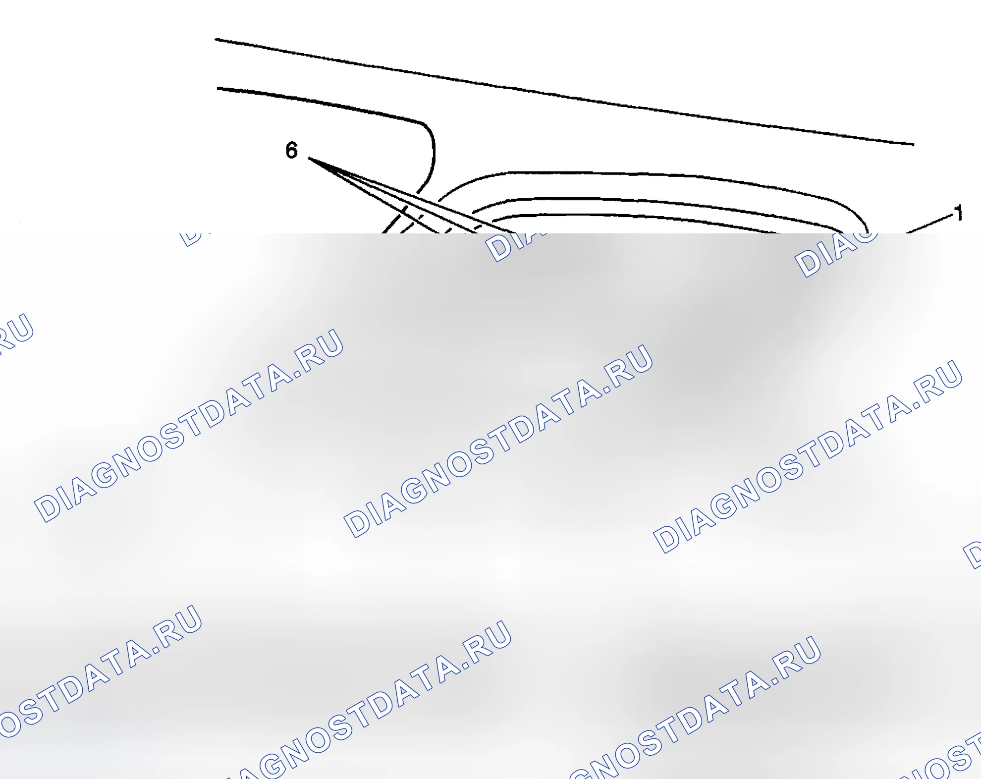 Рис. 8: Виды компонентов гаражного дверного замка. Hyundai Veracruz I
