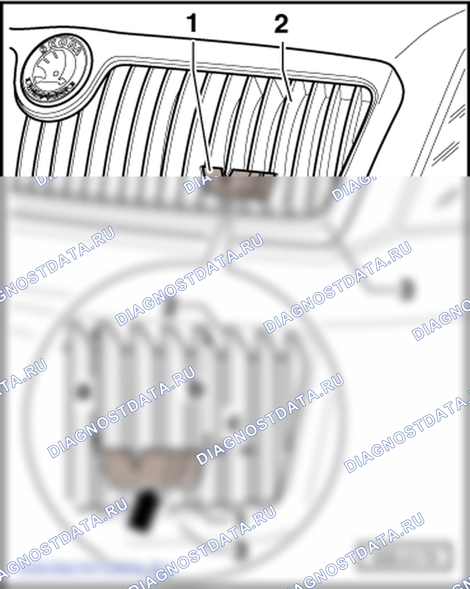 Капот. Skoda Octavia Ii