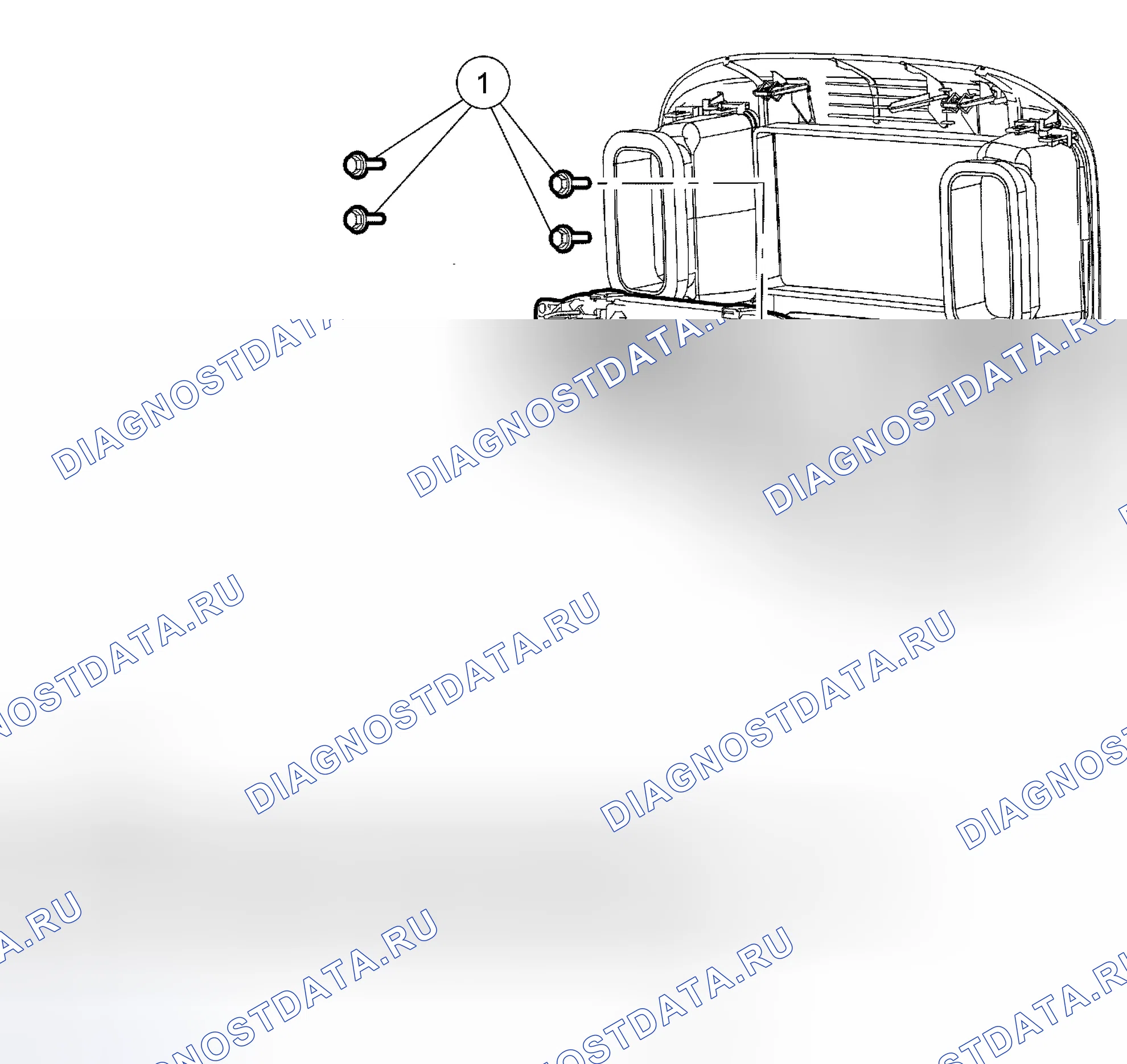 Рис. 2: Блок управления климатом. Hyundai Matrix I