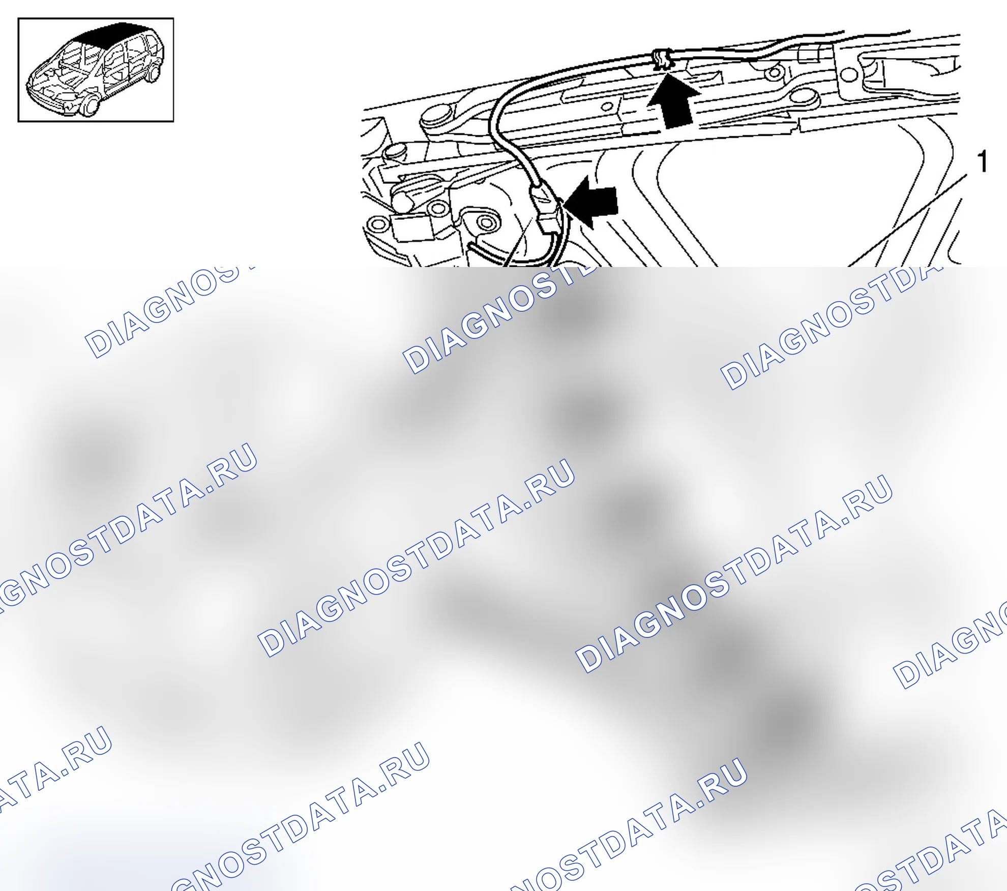 Замена передней части откидной крыши - L67. Opel Astra H