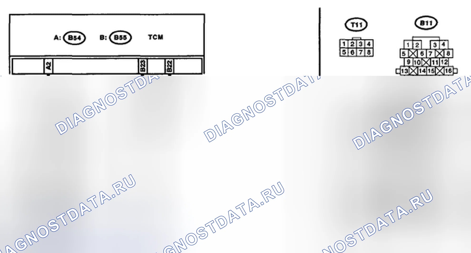 Рис. 724: электросхема. Subaru Outback BP рестайлинг