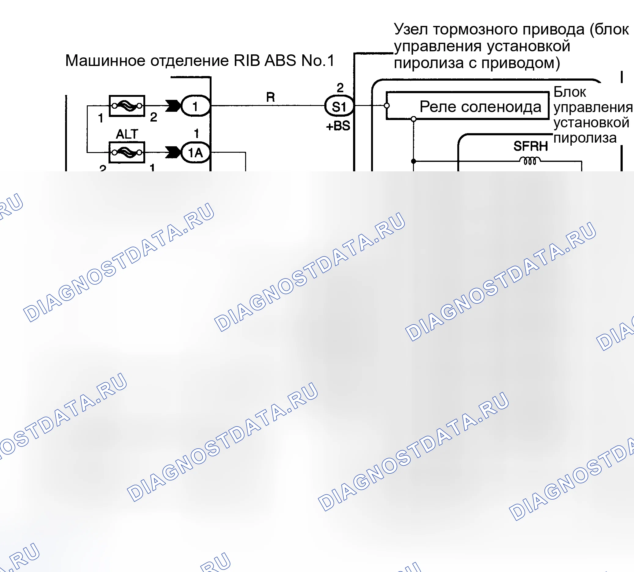Рис. 52: электросхема. Toyota Matrix E130