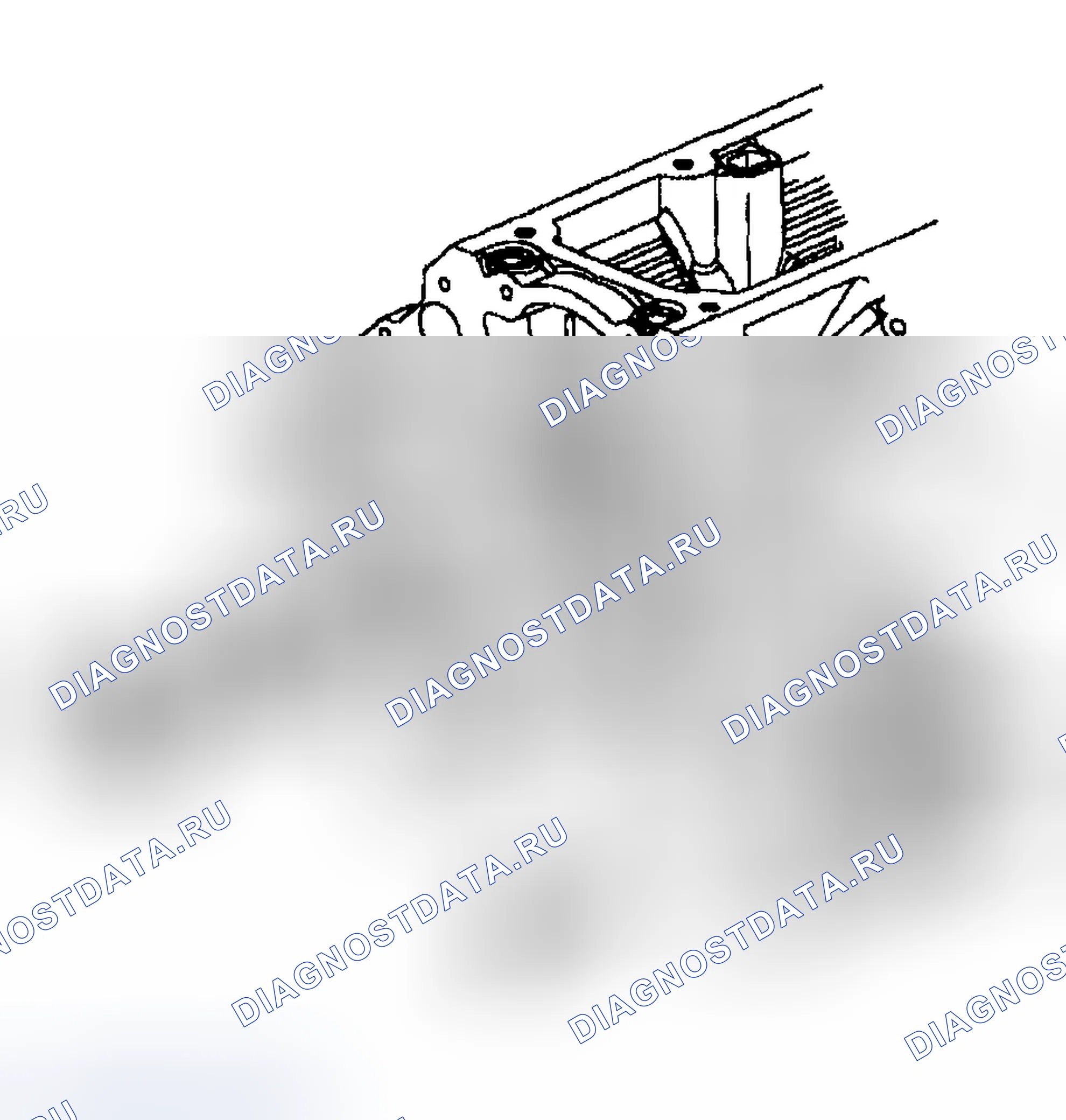 Рис. 615: Снятие подшипника распределительного вала. Chevrolet Silverado 2500 