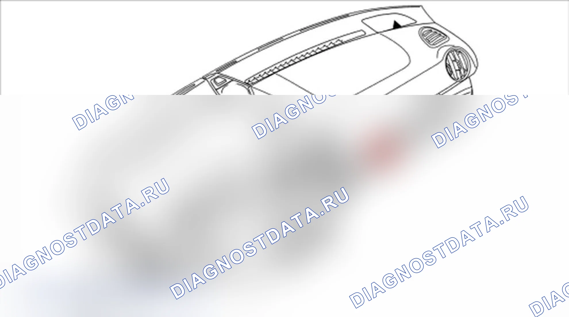 Рис. 38: Удаление бардачка. Porsche Boxster S 987