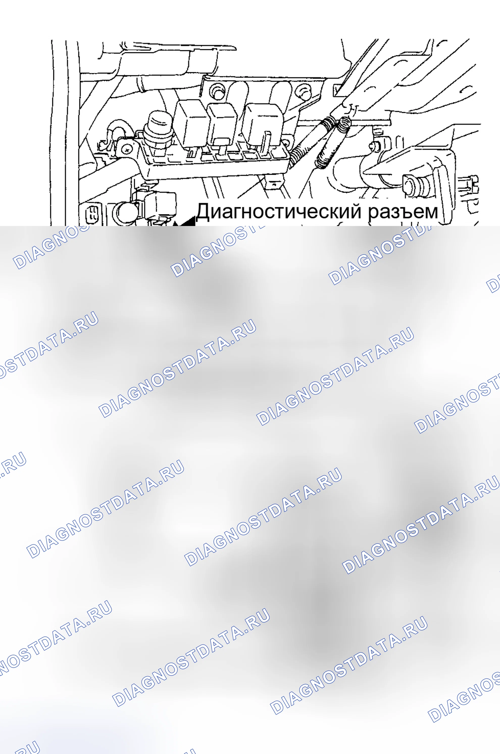 Рис. 23: Проверка входных данных (только для моделей, оборудованных ETACS). Mitsubishi Galant VI