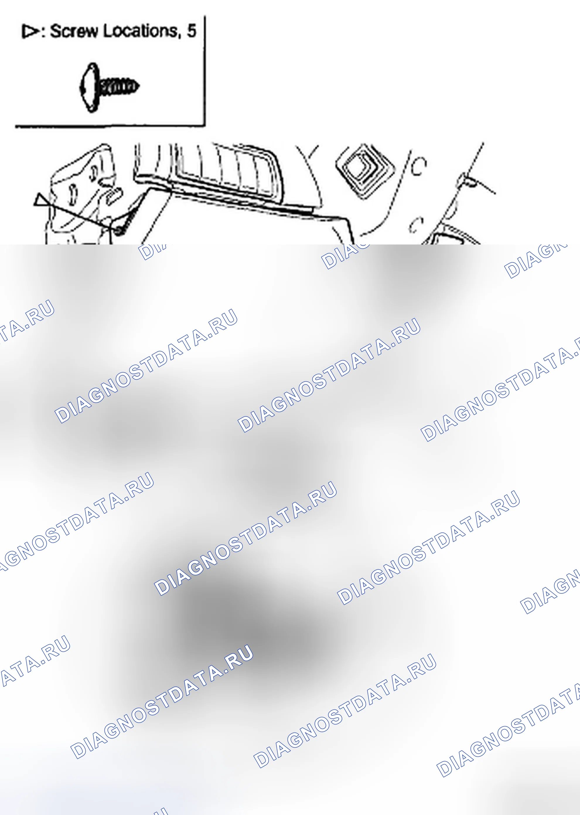 Рис. 9: ЗАМЕНА НИЖНЕЙ ПАНЕЛИ. Hyundai Azera I