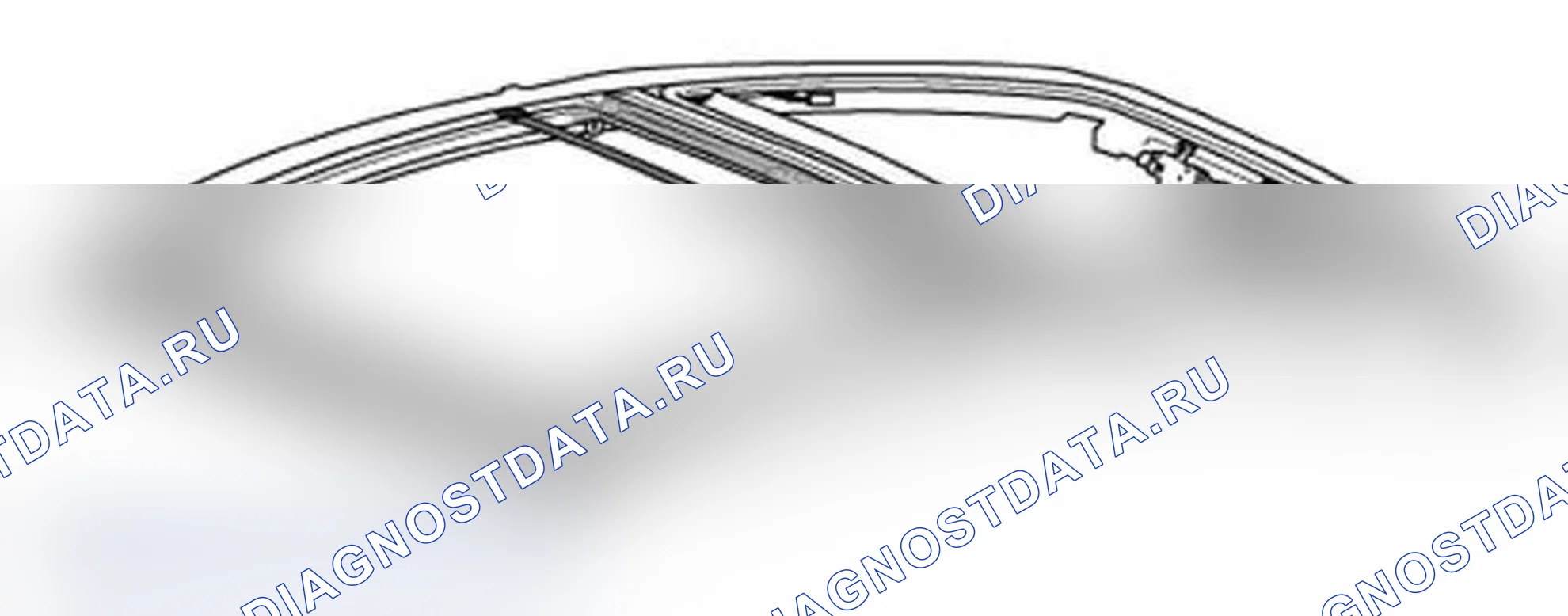 Рис. 72: Разборно-сборочная рама для раздвижного покрытия крыши. Porsche 911 GT2 996