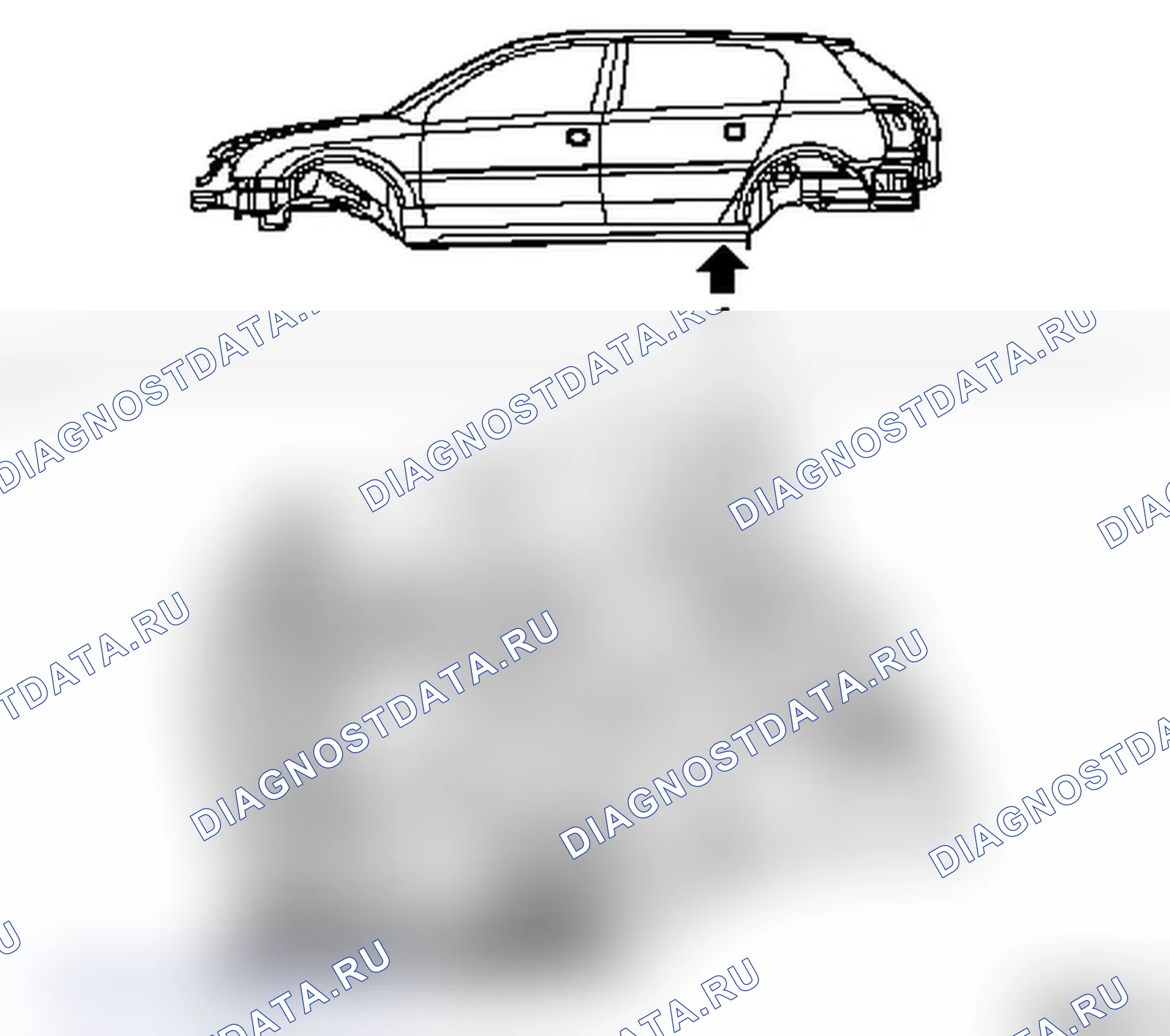 Меры по защите от коррозии ПВХ-защита. Opel Vectra C
