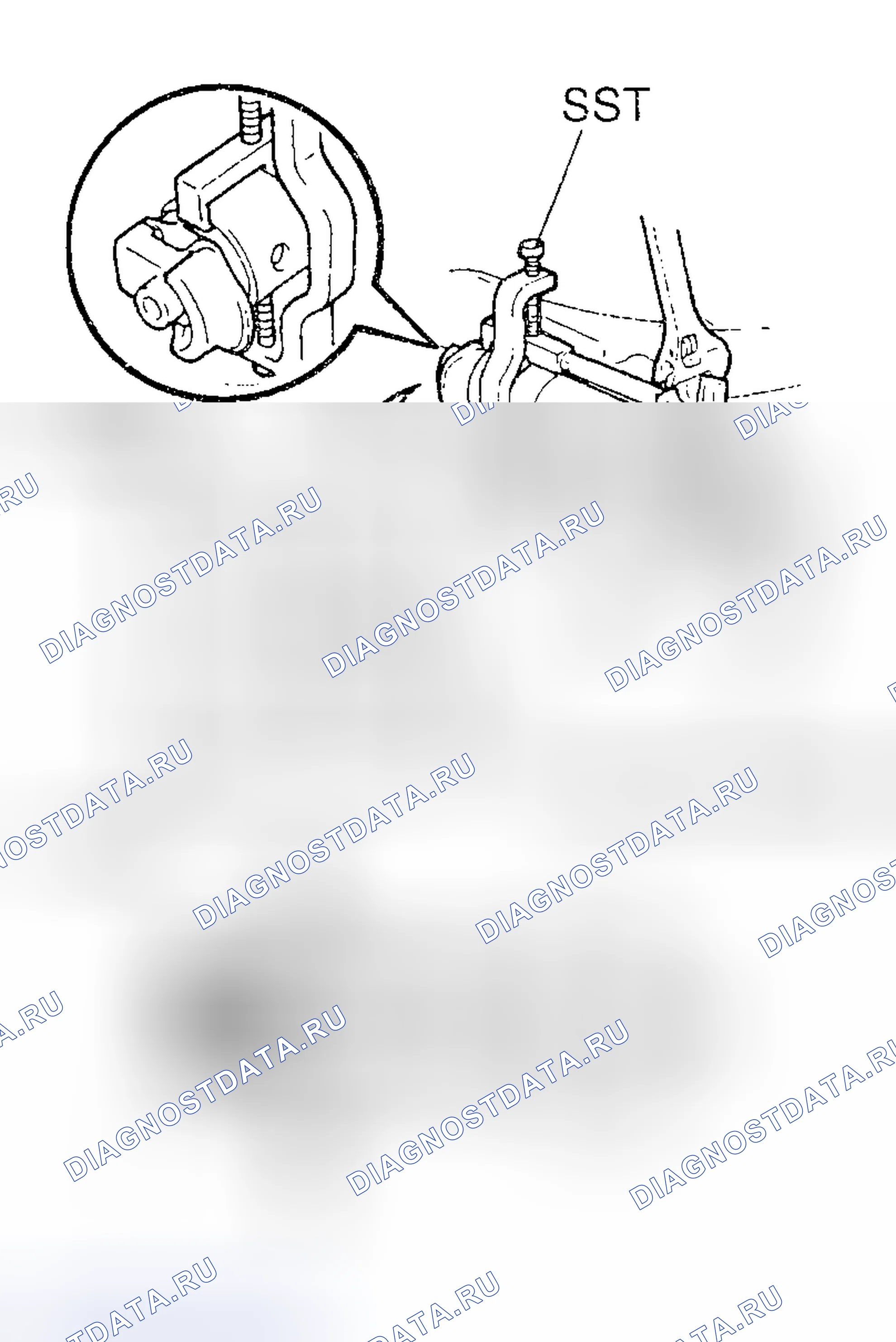 Рис. 27: Демонтаж. Toyota Sienna II