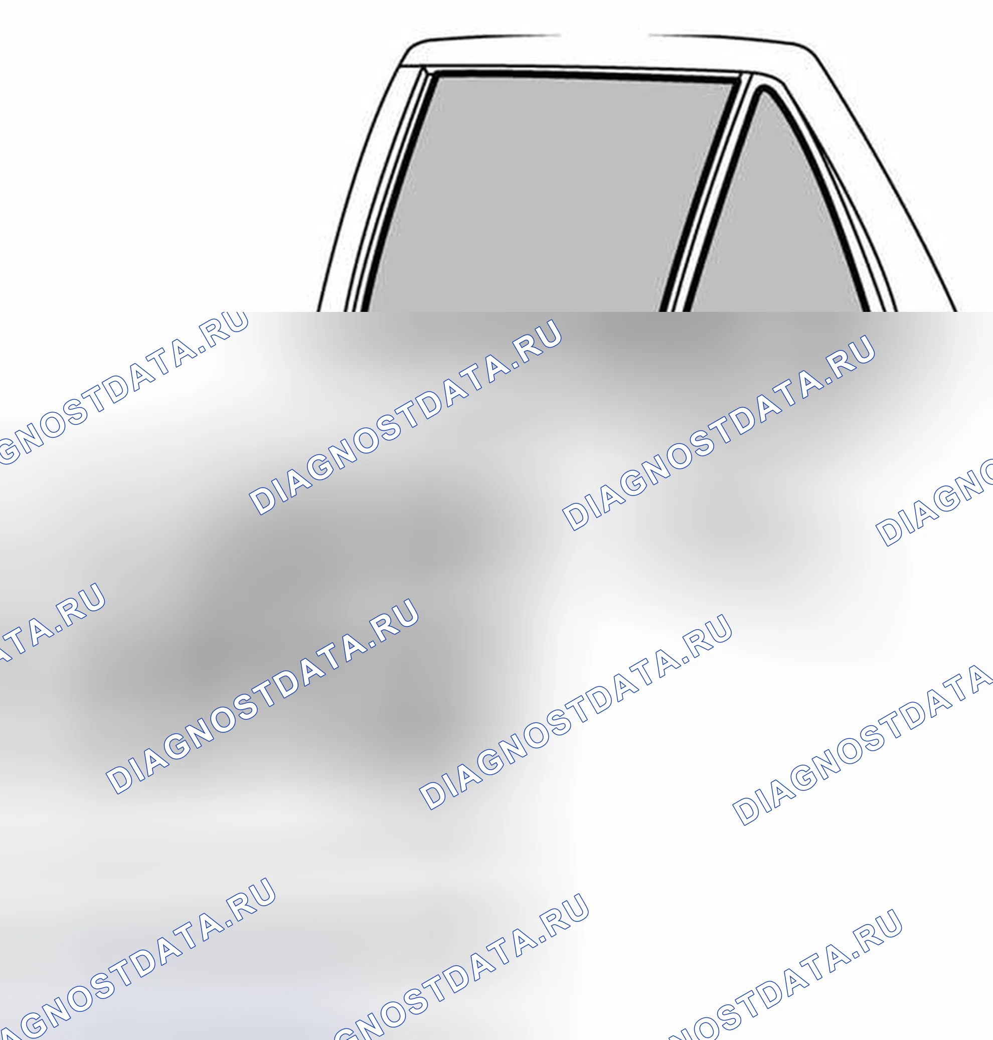 Рис. 240: Боковые окна. Kia Picanto II рестайлинг