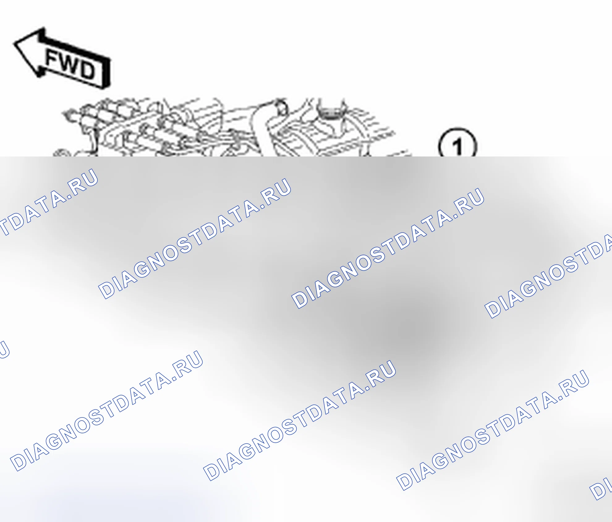 Рис. 17: ДАТЧИК - Детонация - 3,3 / 3,8 л. Chrysler Town & Country V