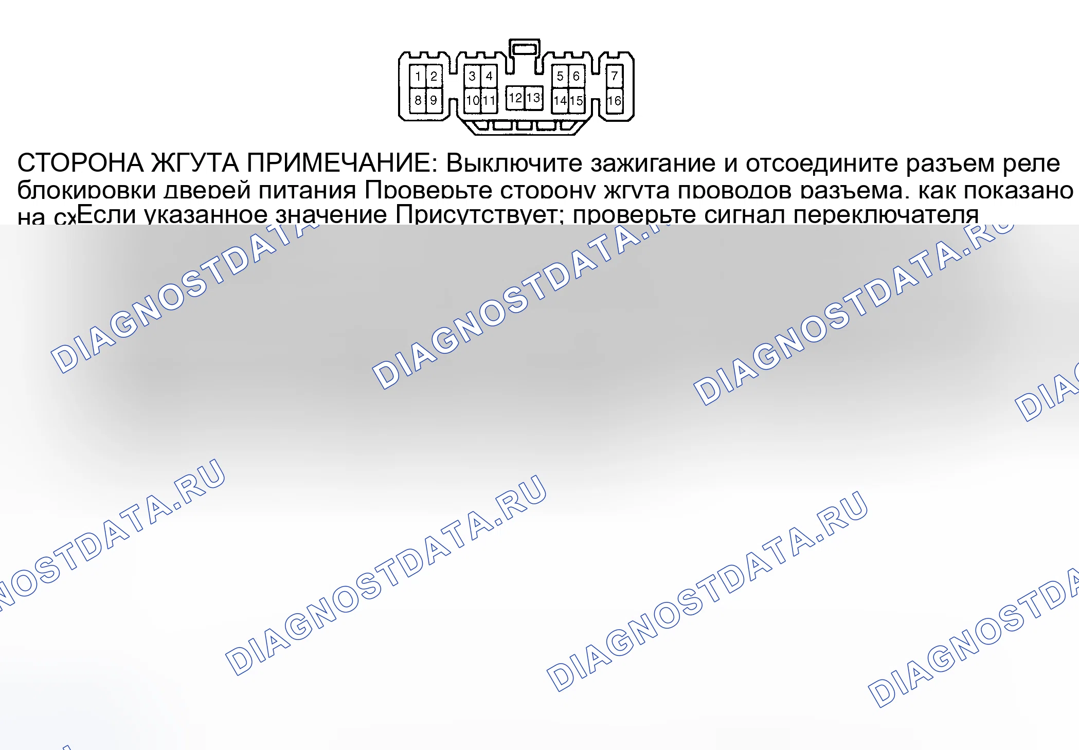 Рис. 2: ЦЕПЬ РЕЛЕ УПРАВЛЕНИЯ ЗАМКОМ СИЛОВОЙ ДВЕРИ / РЕЛЕ ИНТЕГРАЦИИ. Honda Accord X рестайлинг