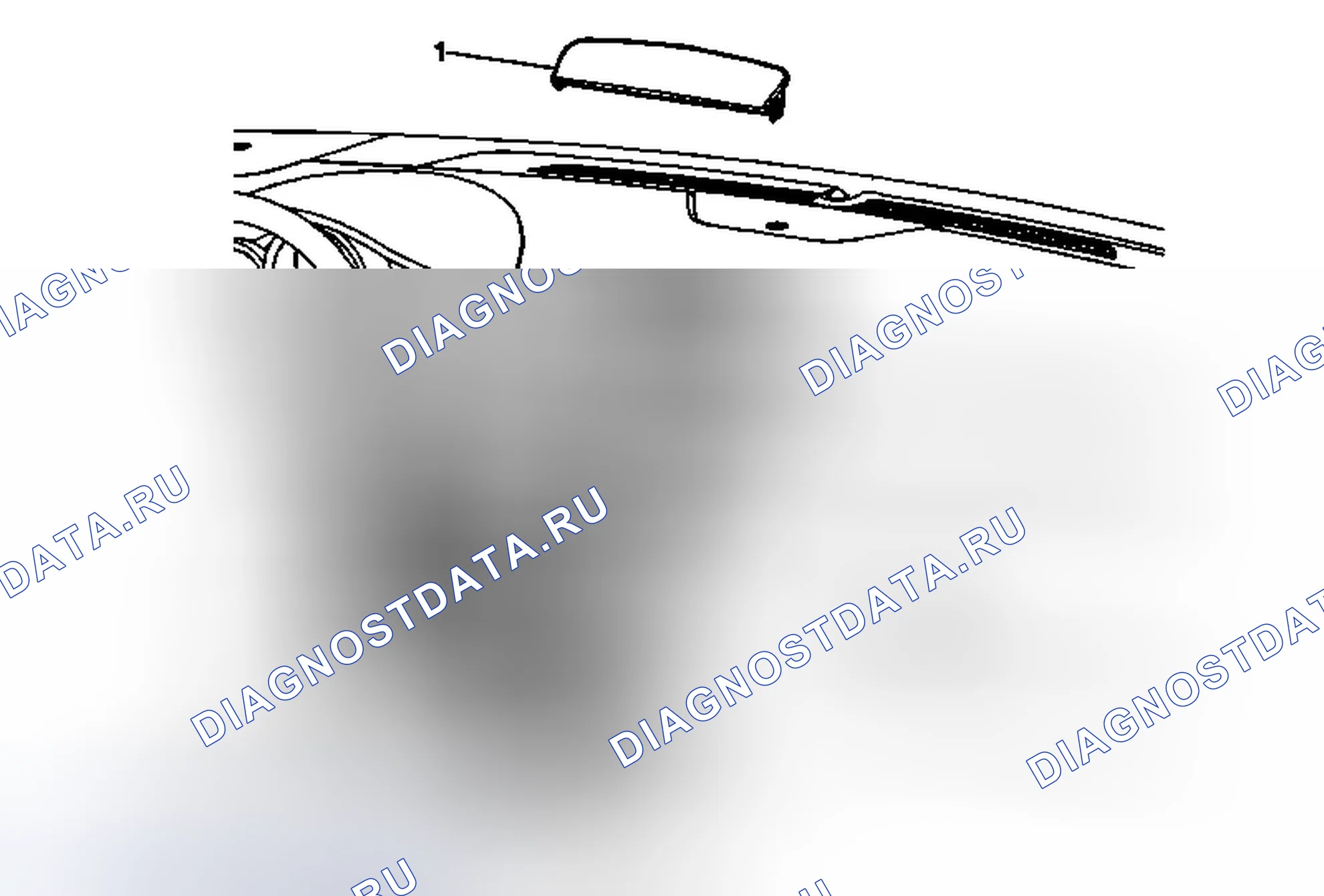 Рис. 22: Замена узла радиоуправления (без навигационного дисплея). Cadillac CTS II