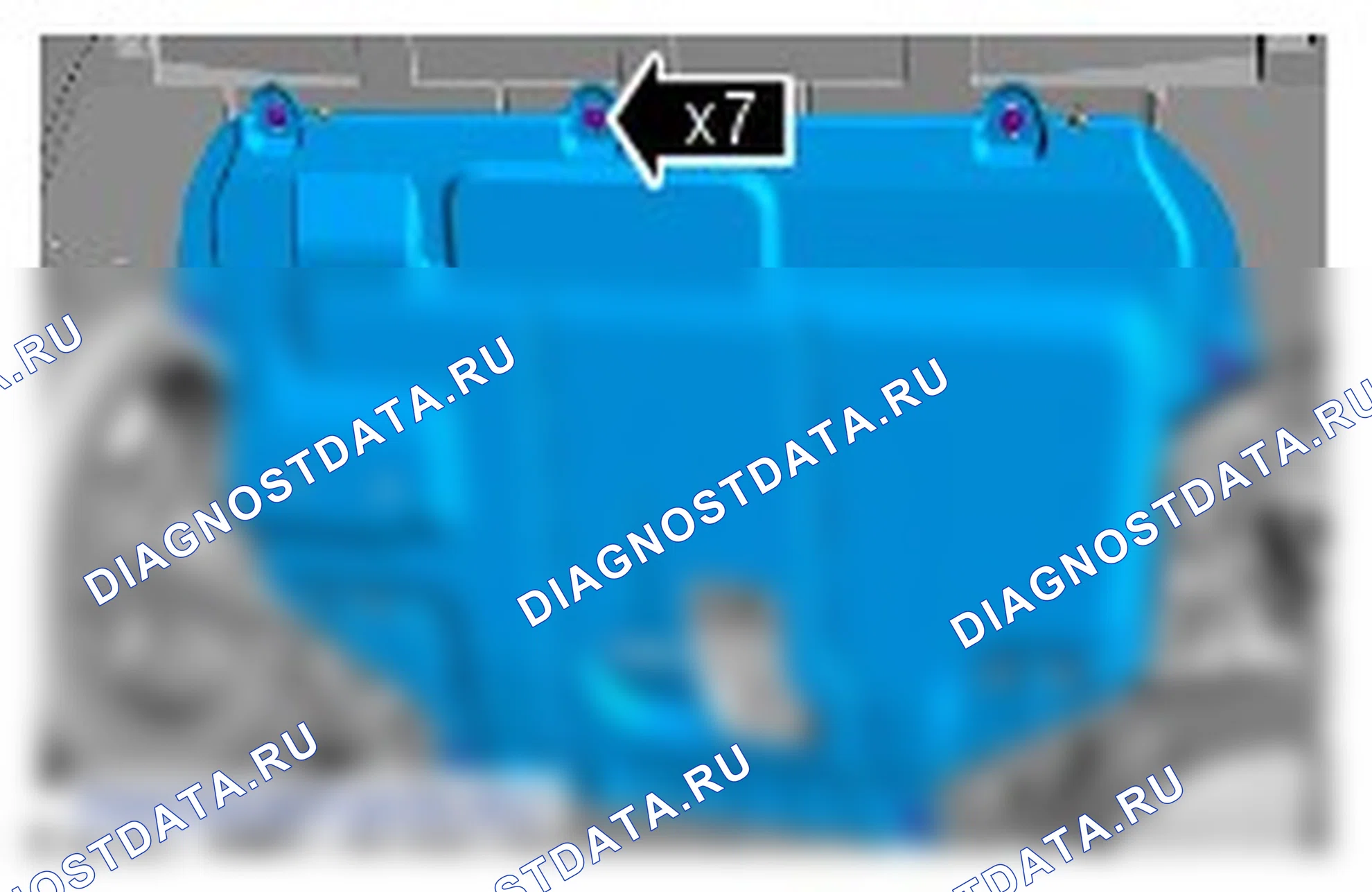 Как снять и установить кожух переднего бампера. Ford C-MAX I рестайлинг