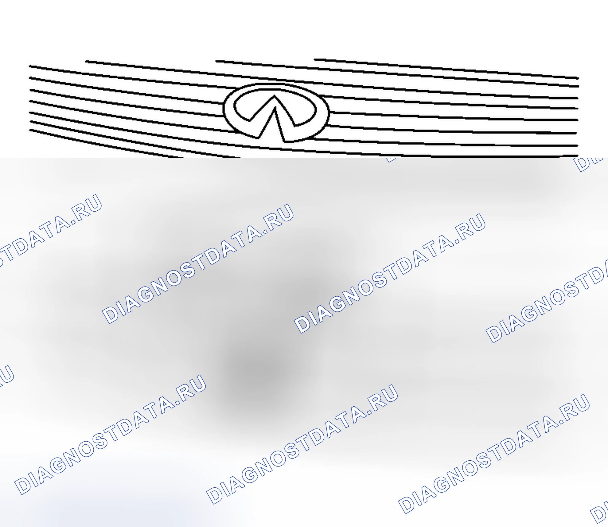 Рис. 233: ПЕРЕДНЯЯ ЧАСТЬ. Infiniti G35 III