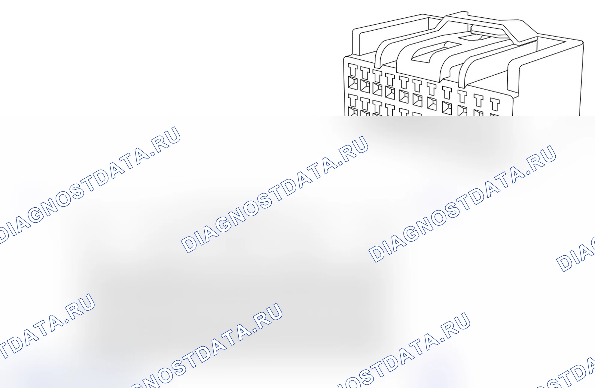 Распиновка разъёма X3. Opel Agila B
